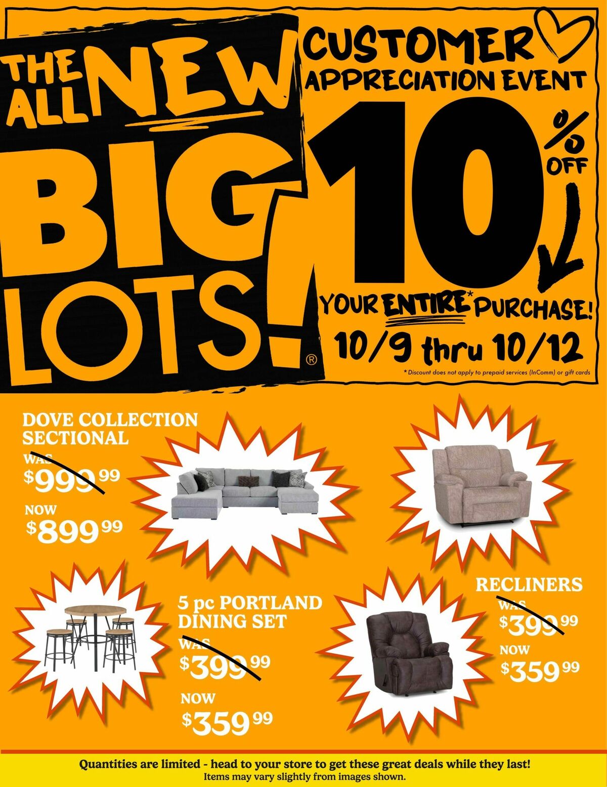 Big Lots Weekly Ad from October 9