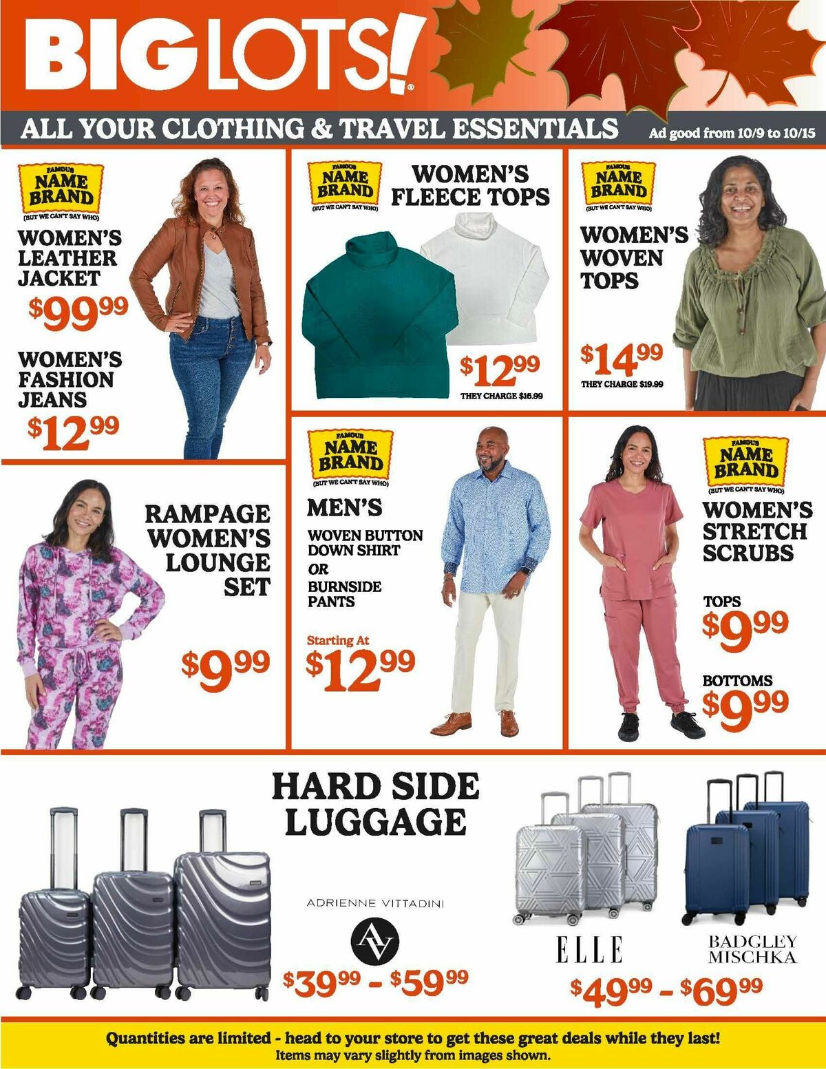 Big Lots Weekly Ad from October 9
