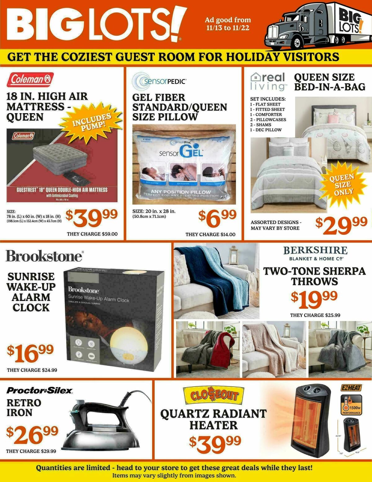 Big Lots Weekly Ad from November 13