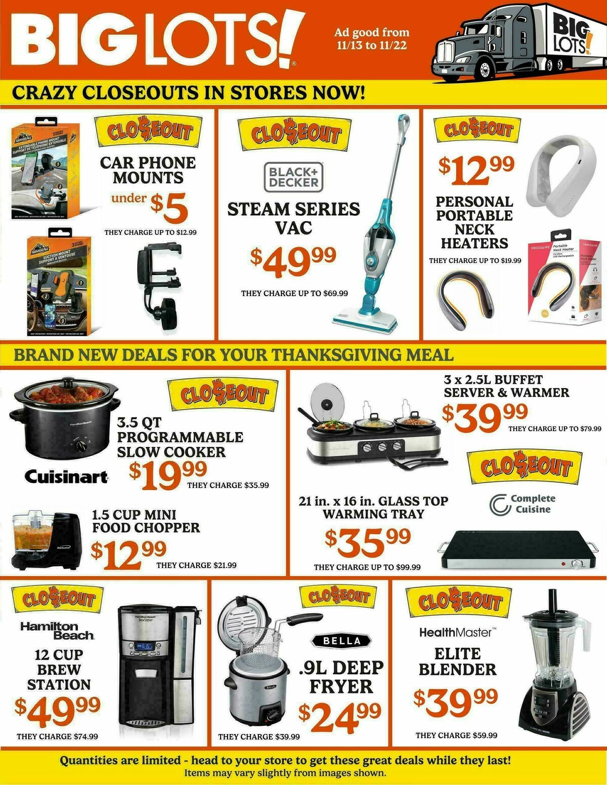 Big Lots Weekly Ad from November 13