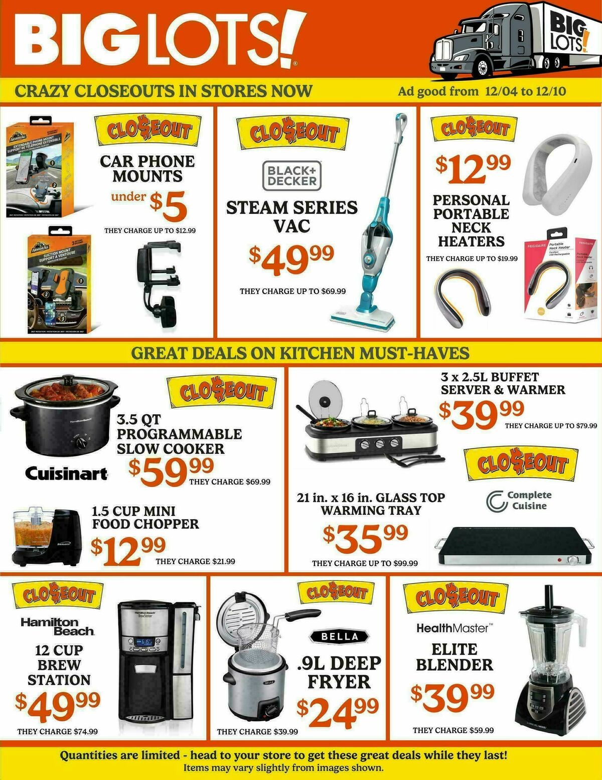 Big Lots Weekly Ad from December 4