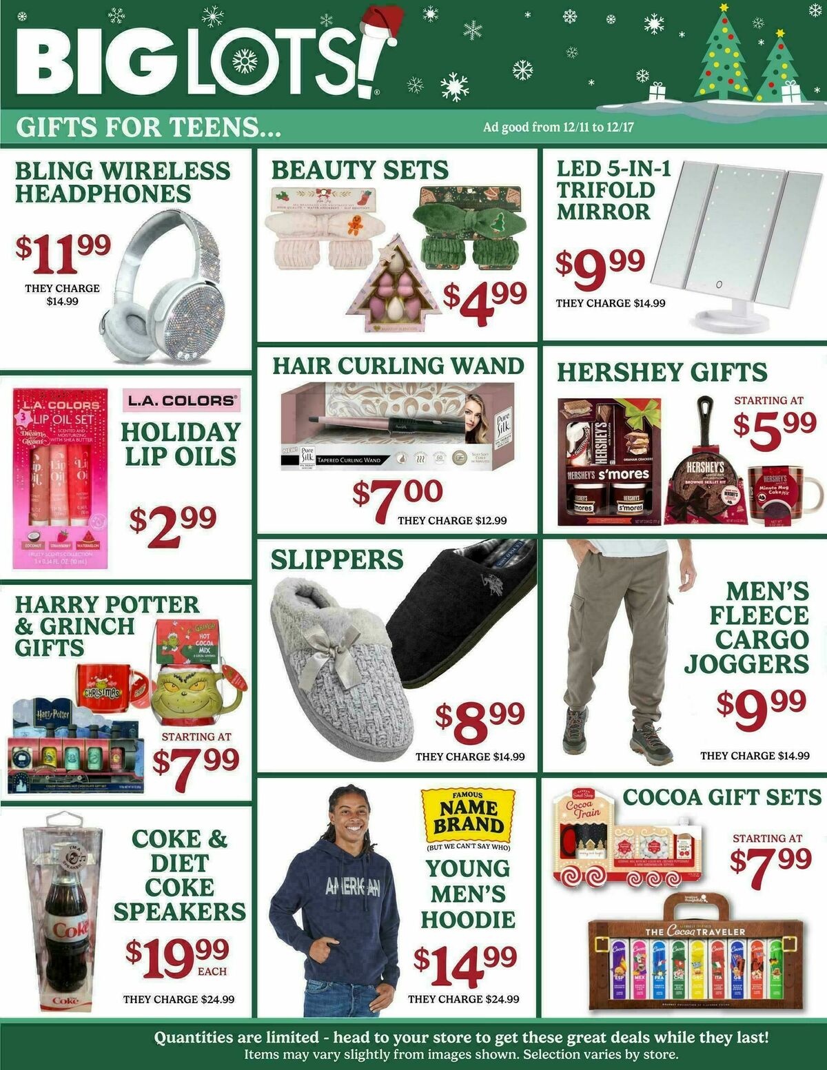 Big Lots Weekly Ad from December 11