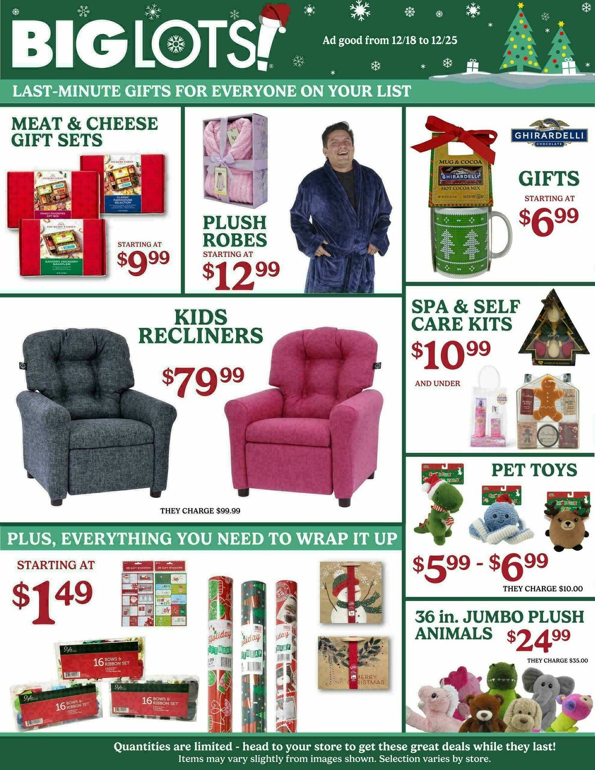 Big Lots Weekly Ad from December 18