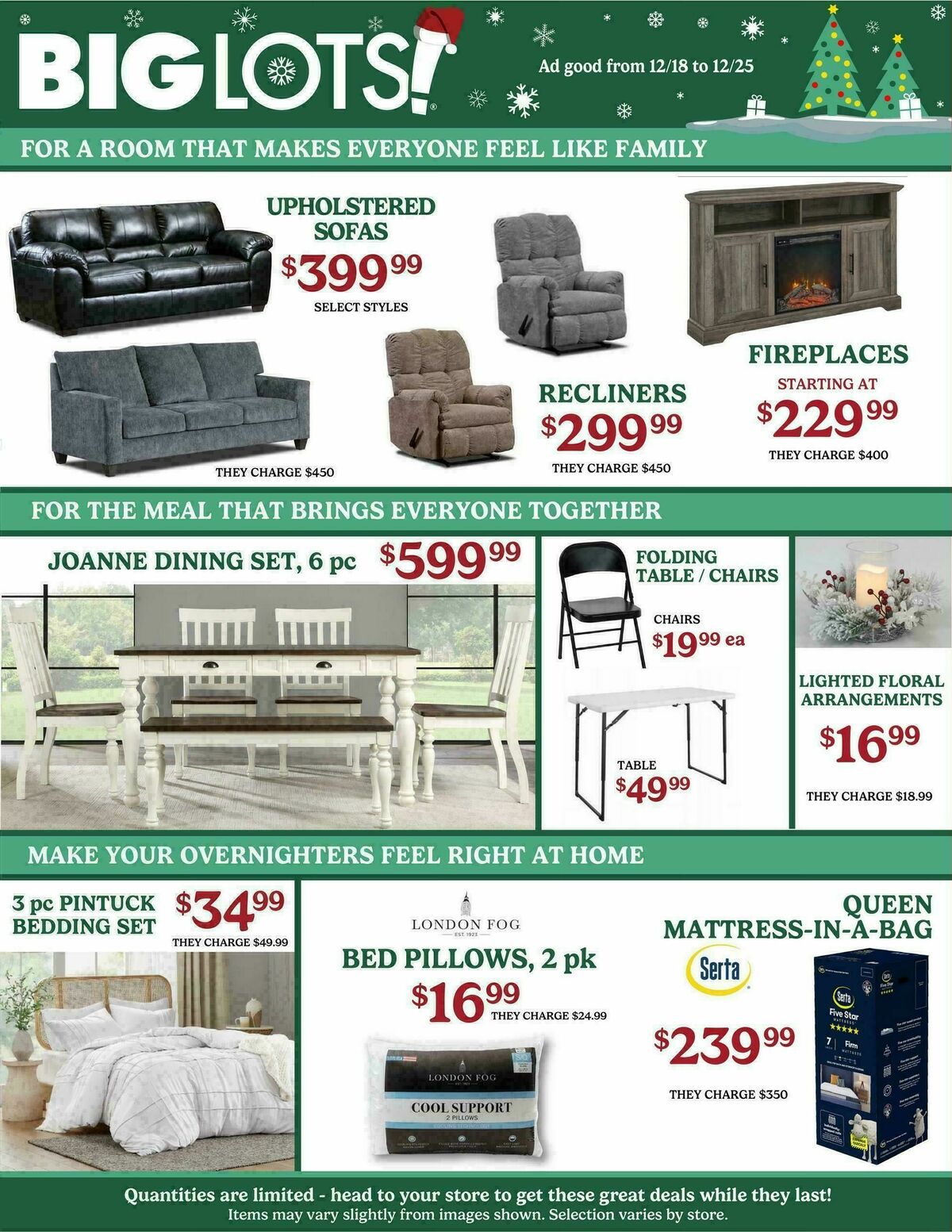 Big Lots Weekly Ad from December 18