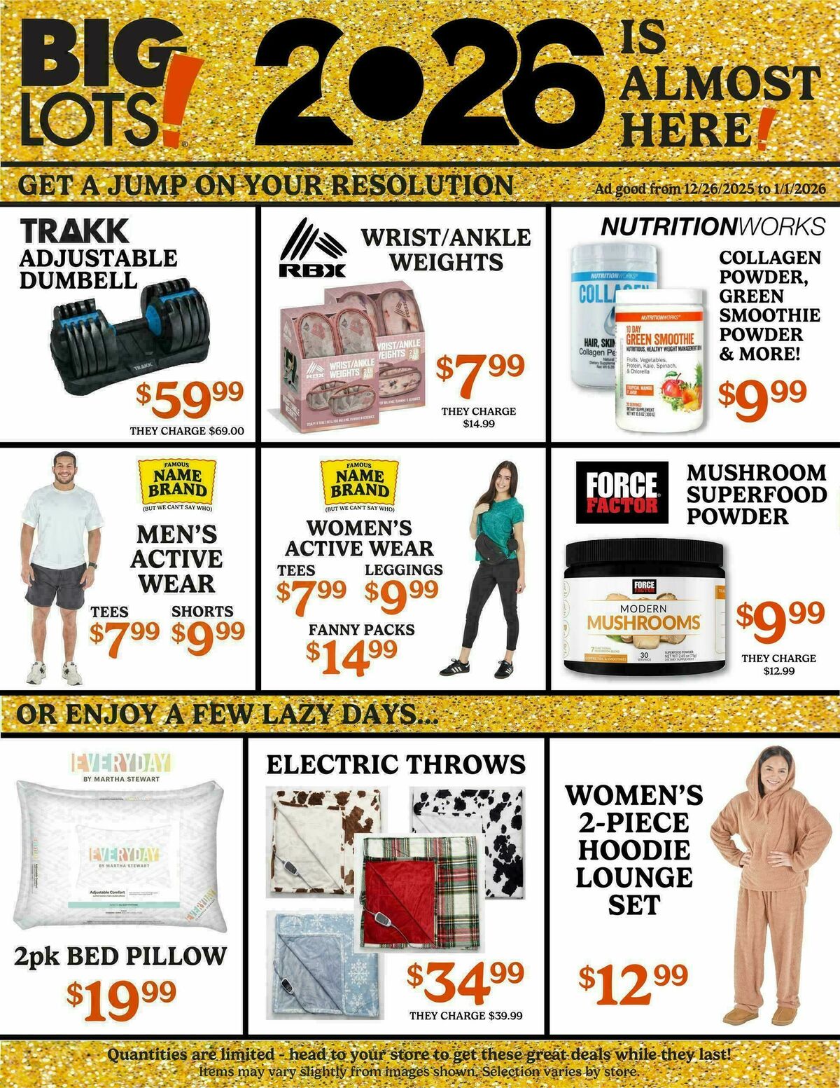 Big Lots Weekly Ad from December 26
