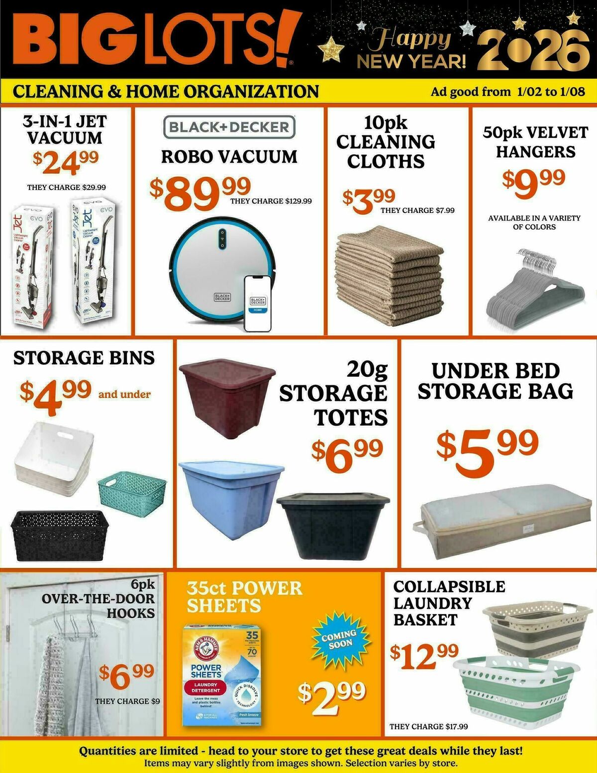 Big Lots Weekly Ad from January 2