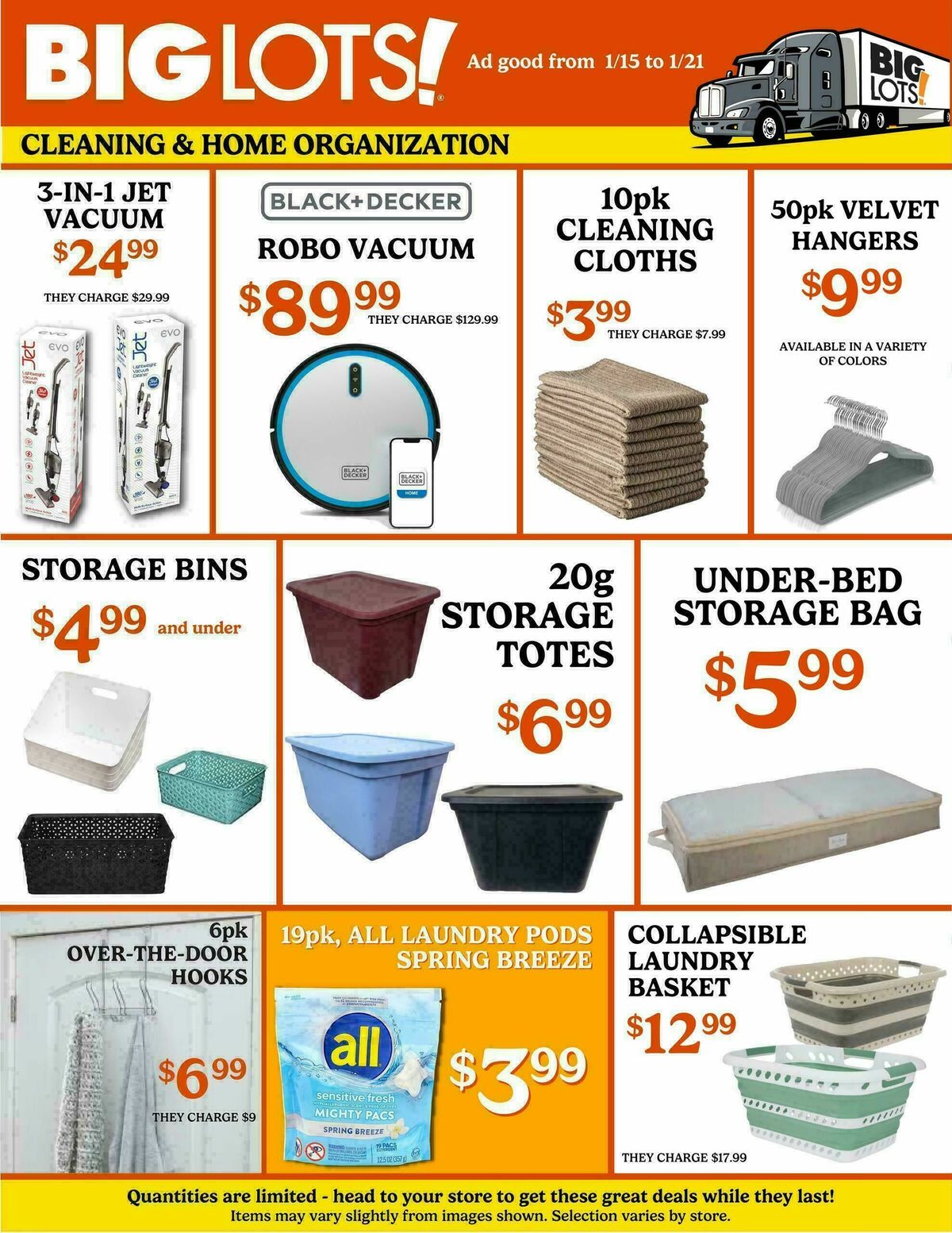 Big Lots Weekly Ad from January 15