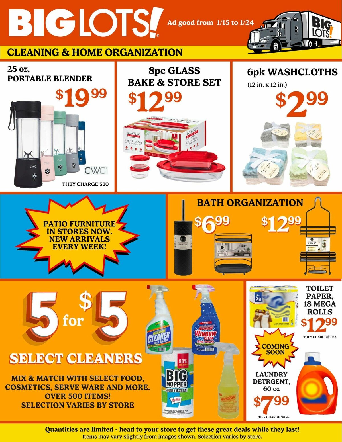 Big Lots Weekly Ad from January 15