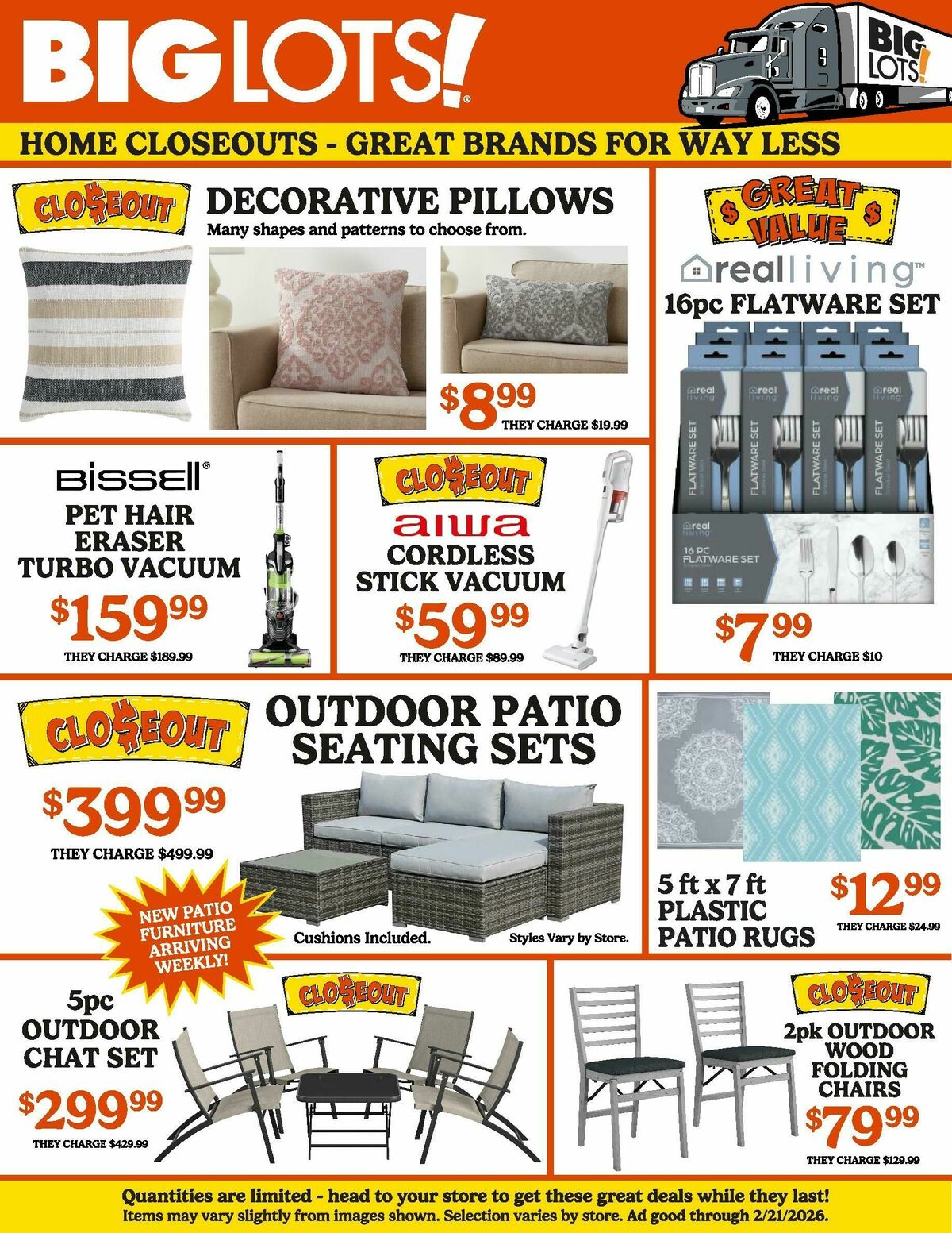 Big Lots Weekly Ad from February 13