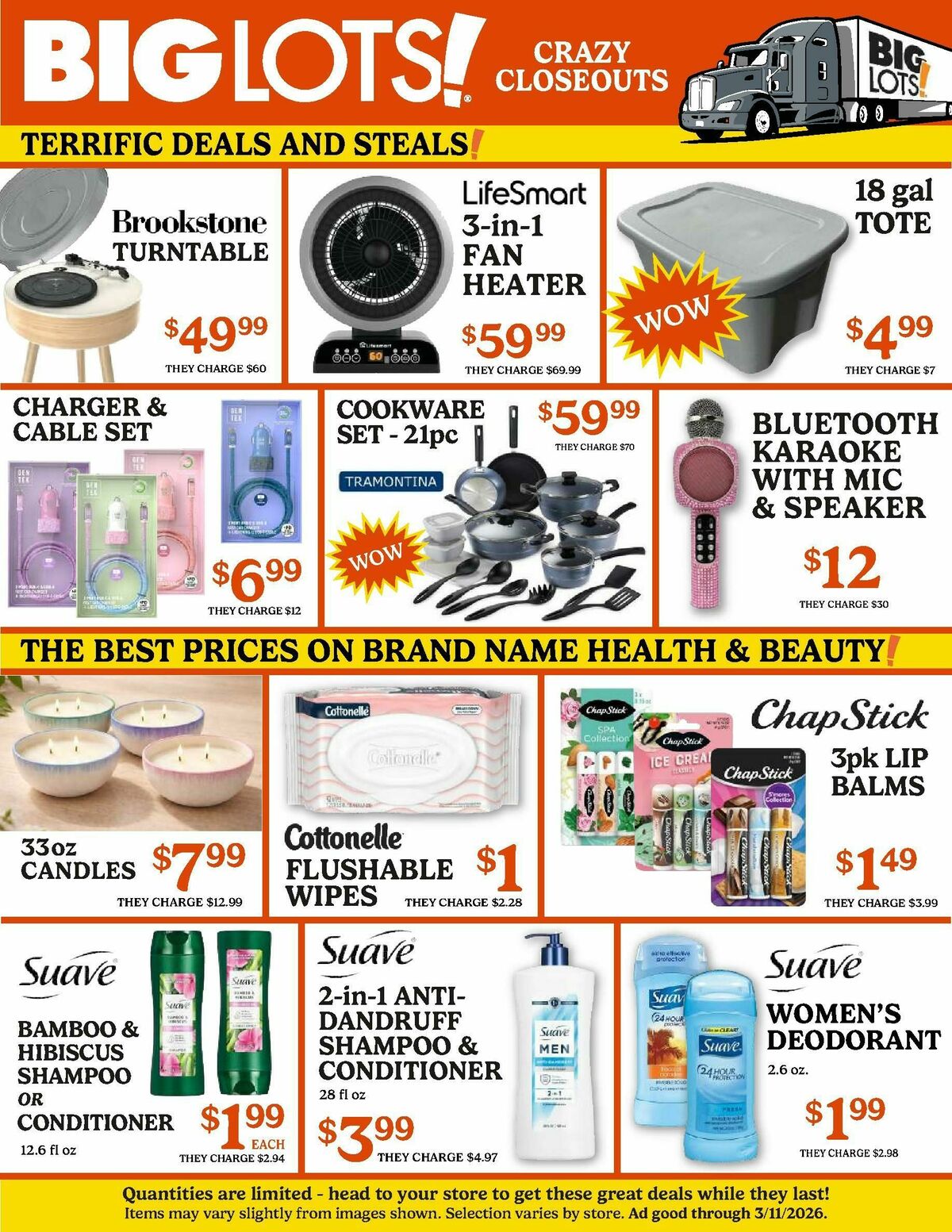 Big Lots Weekly Ad from March 5