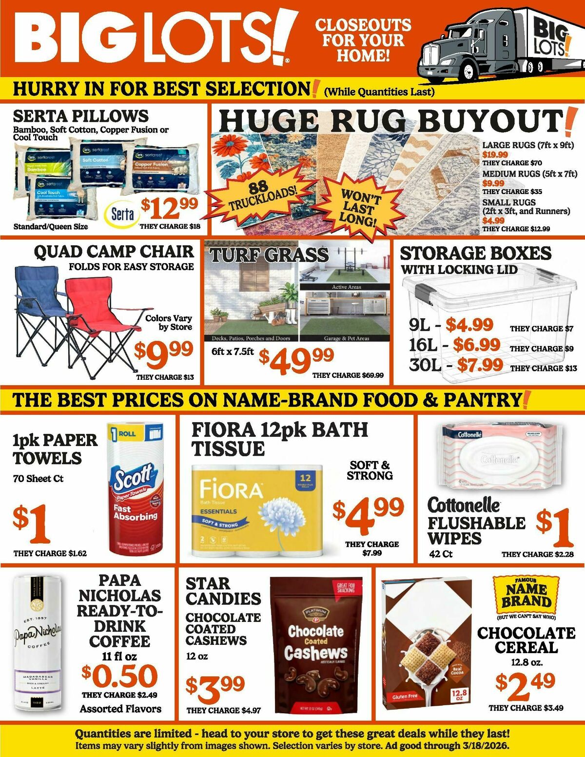 Big Lots Weekly Ad from March 12