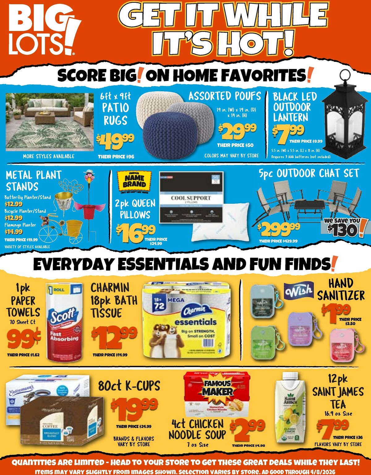 Big Lots Weekly Ad from April 5