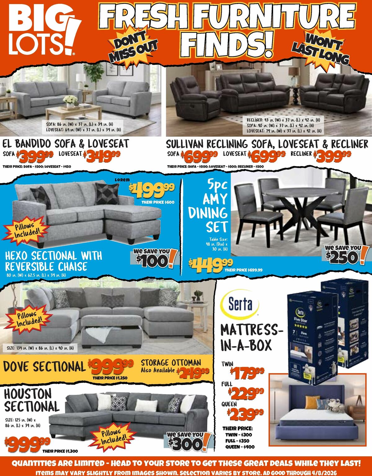Big Lots Weekly Ad from April 5