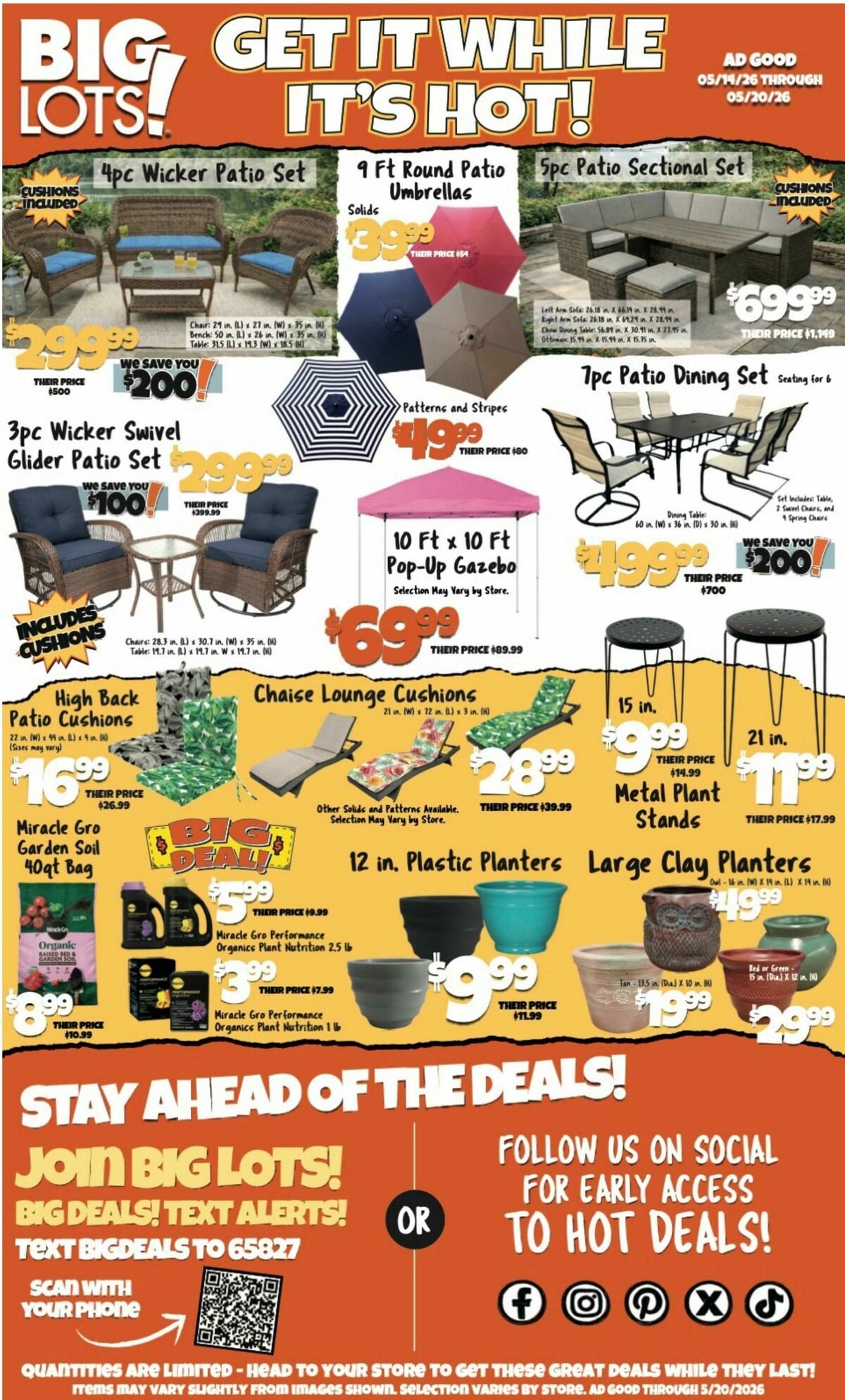 Big Lots Weekly Ad from May 15