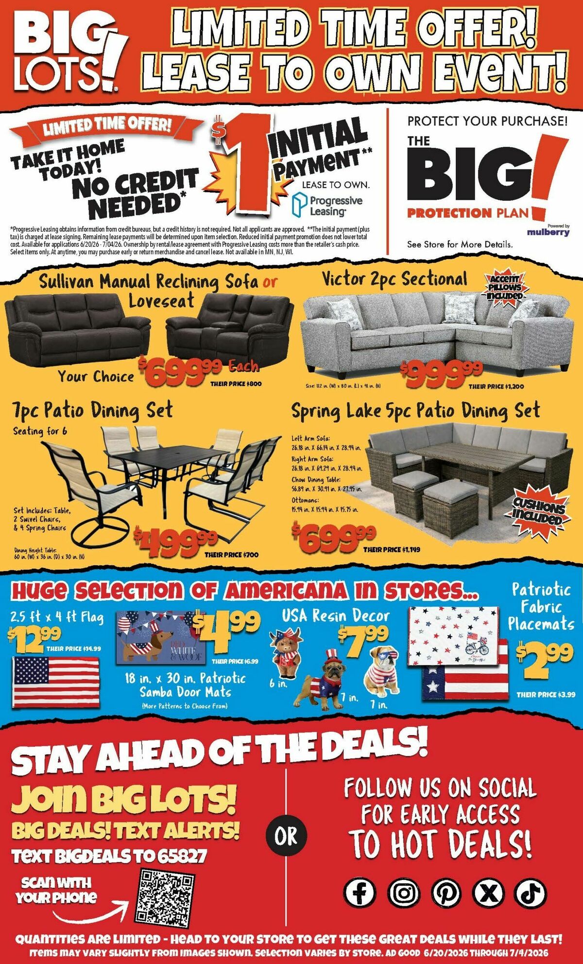 Big Lots Weekly Ad from June 20