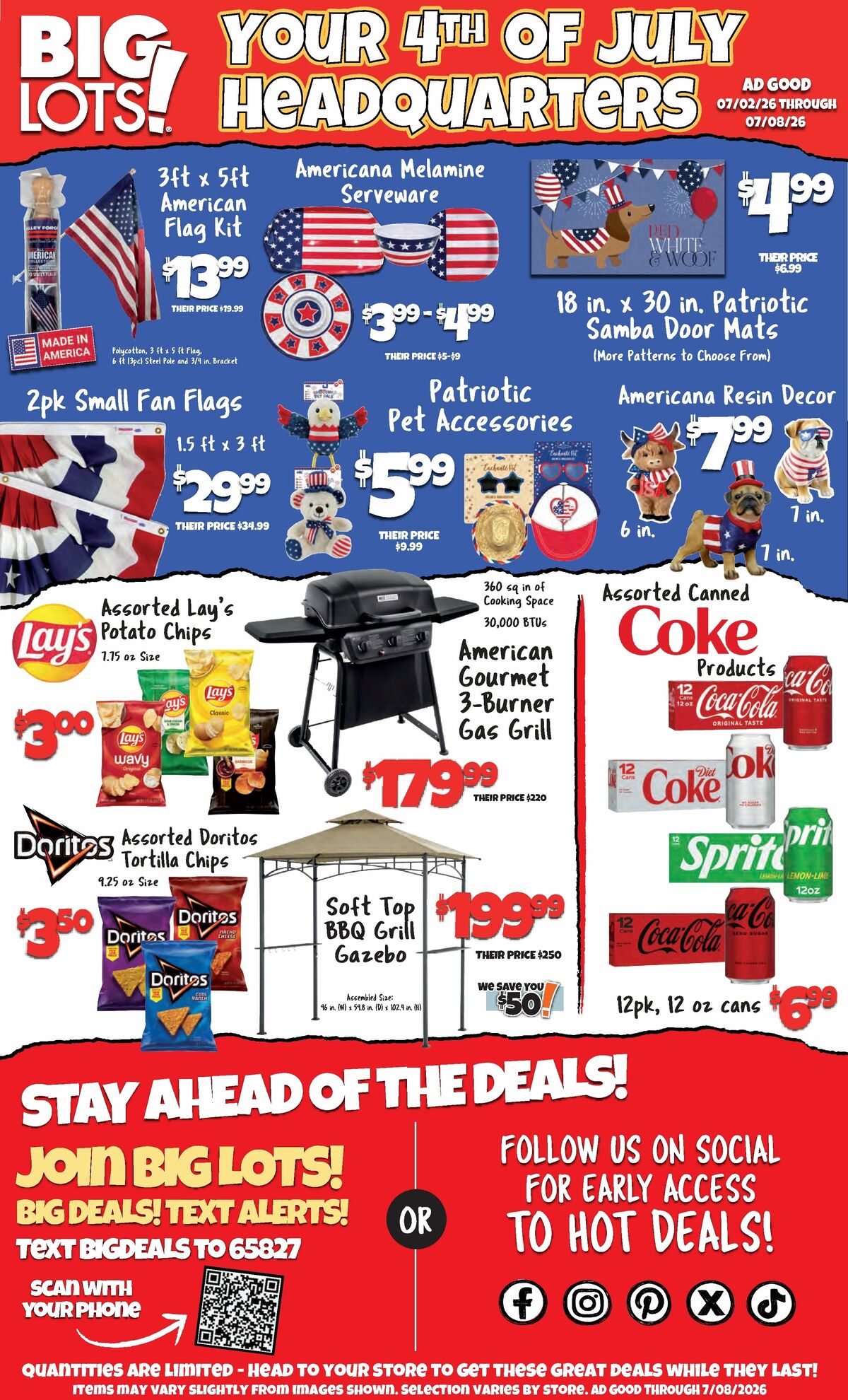Big Lots Weekly Ad from July 2