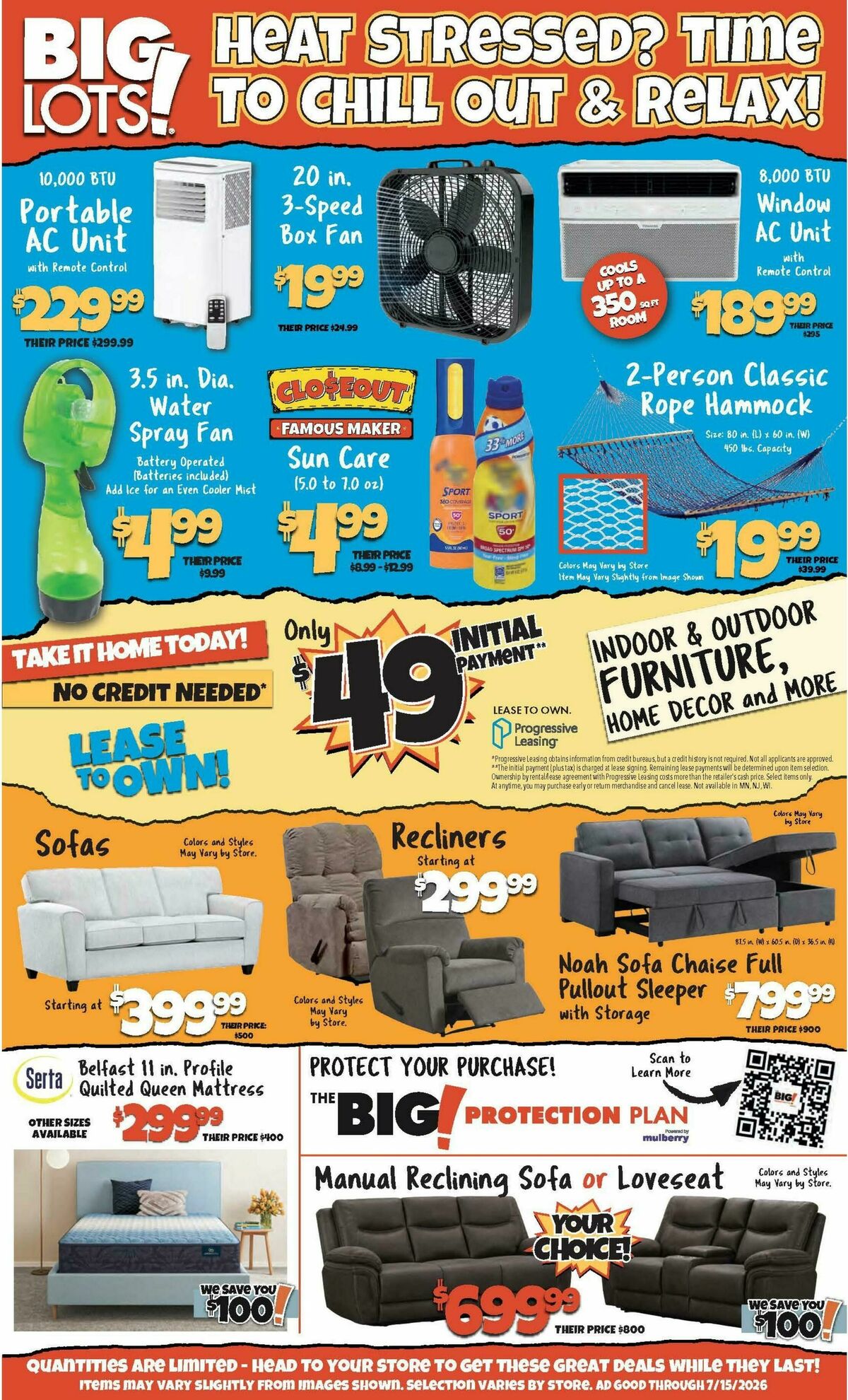 Big Lots Weekly Ad from July 9