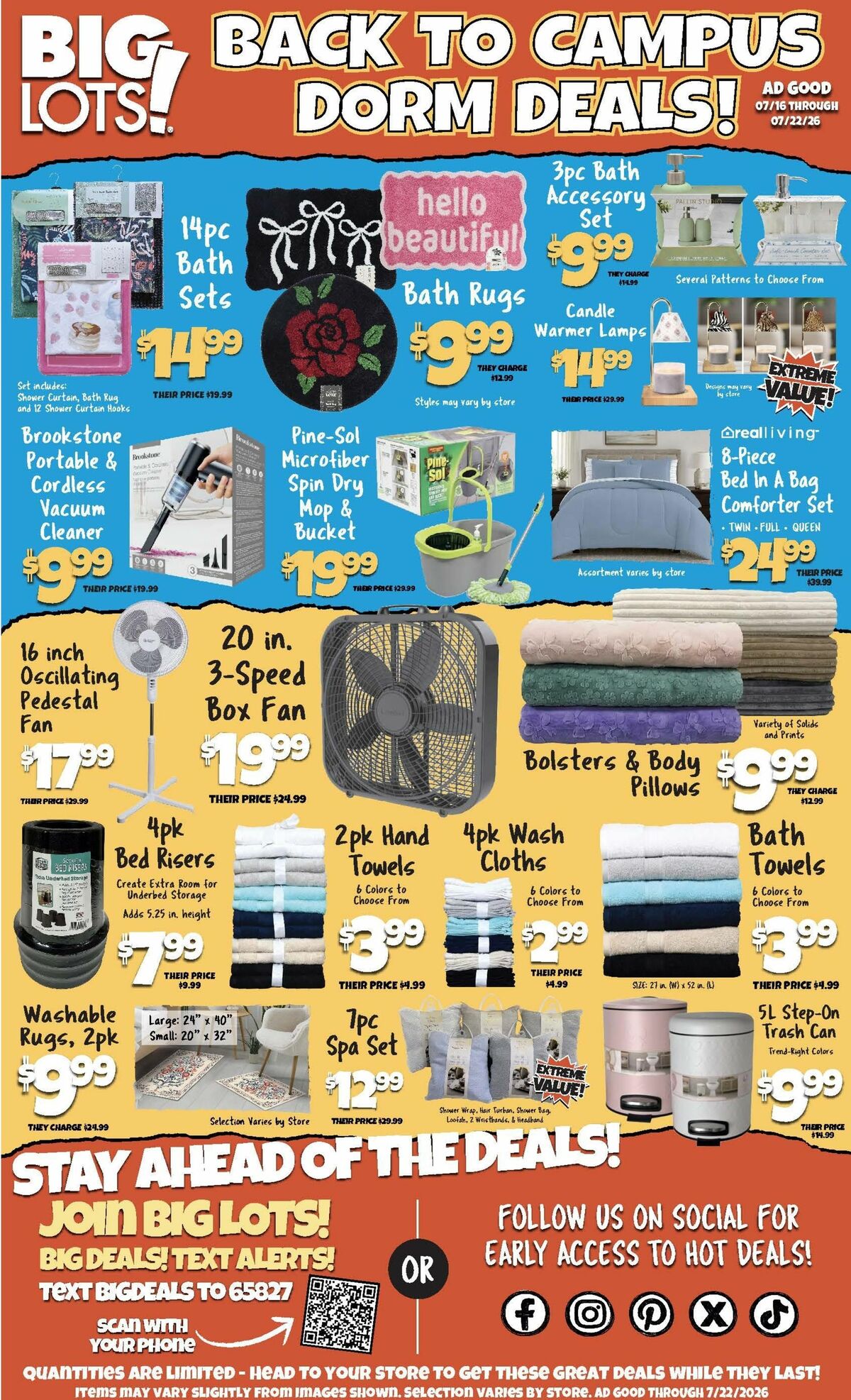 Big Lots Weekly Ad from July 16