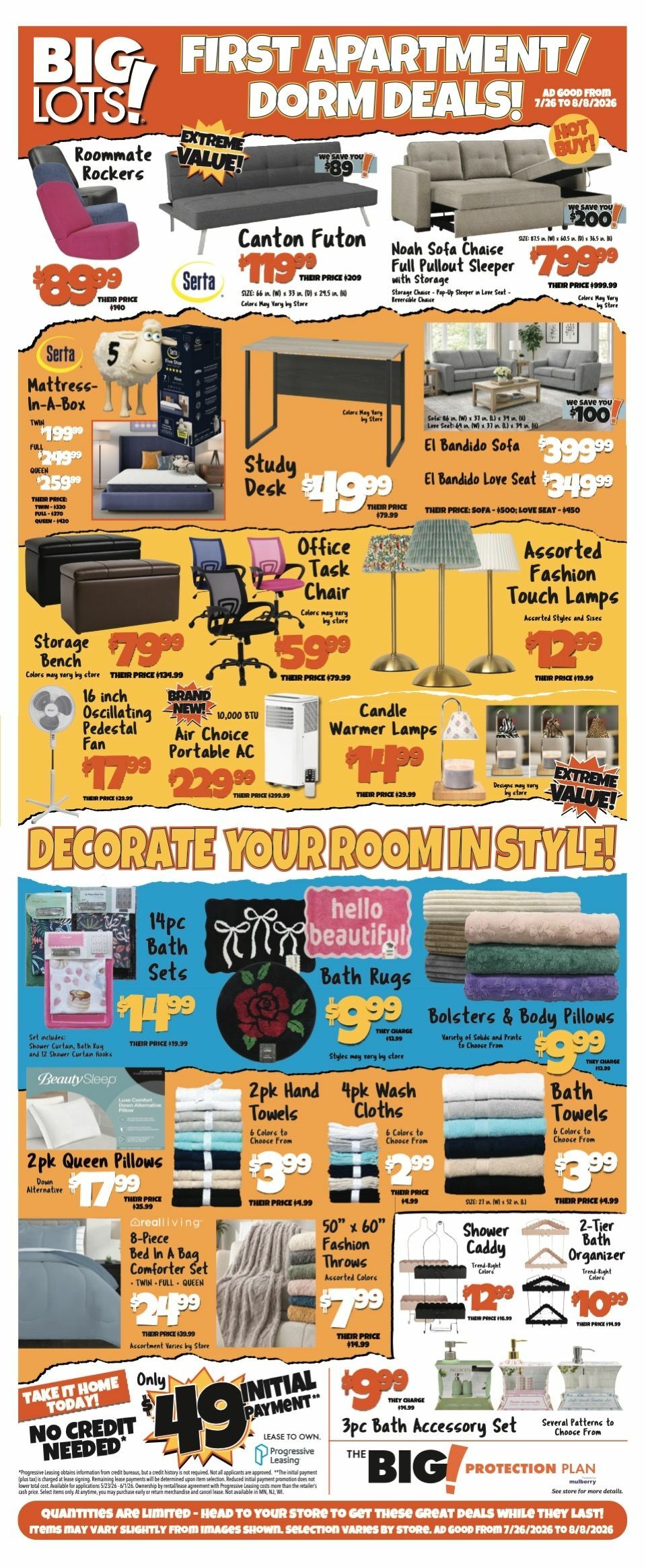 Big Lots Weekly Ad from July 26