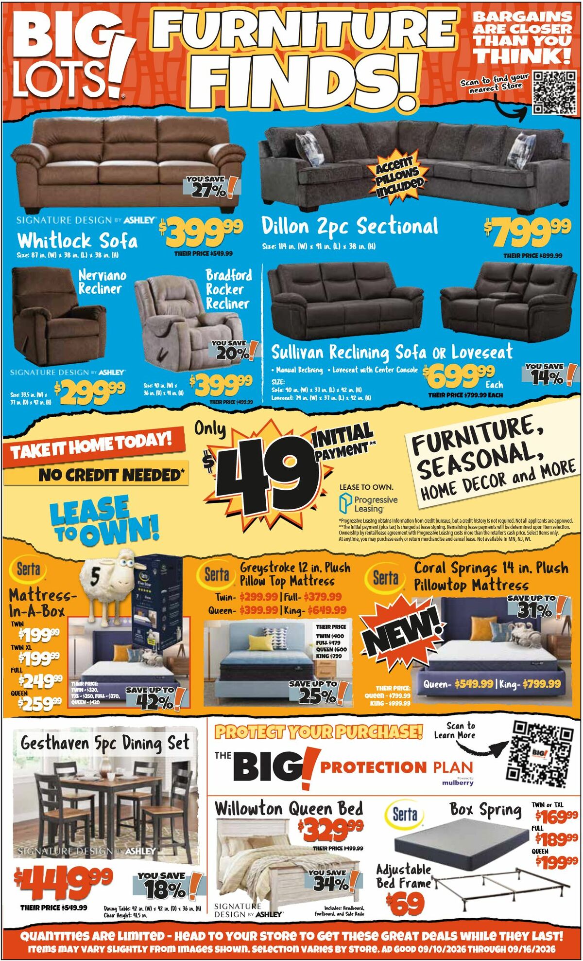 Big Lots Weekly Ad from September 10