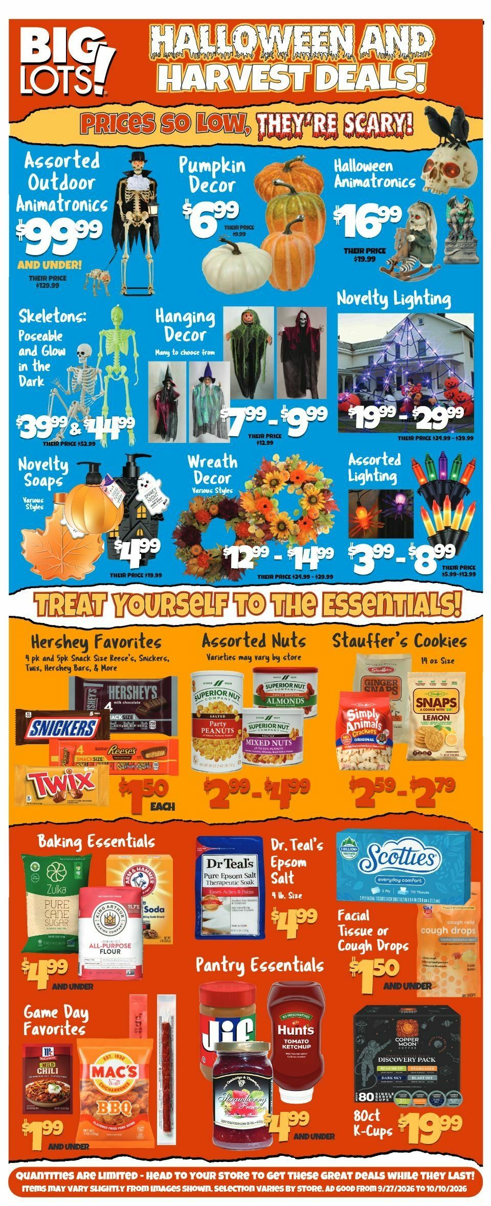 Big Lots Weekly Ad from October 1
