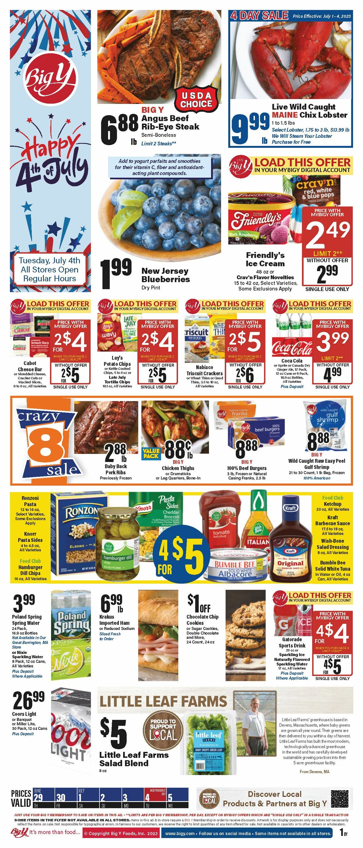 Big Y Weekly Ad from June 29