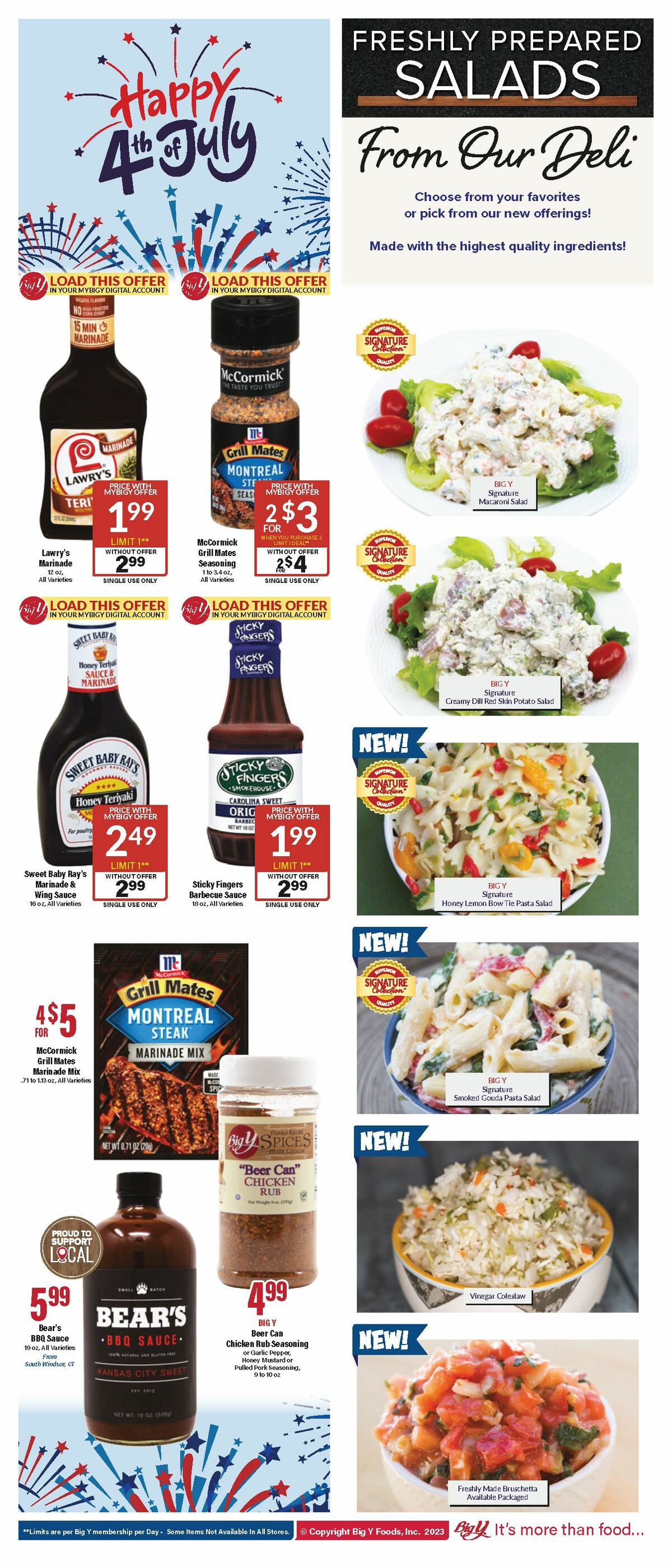Big Y Weekly Ad from June 29