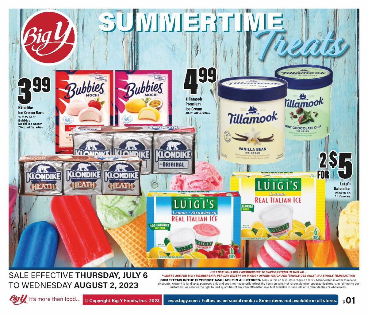 Big Y Weekly Ad from July 6