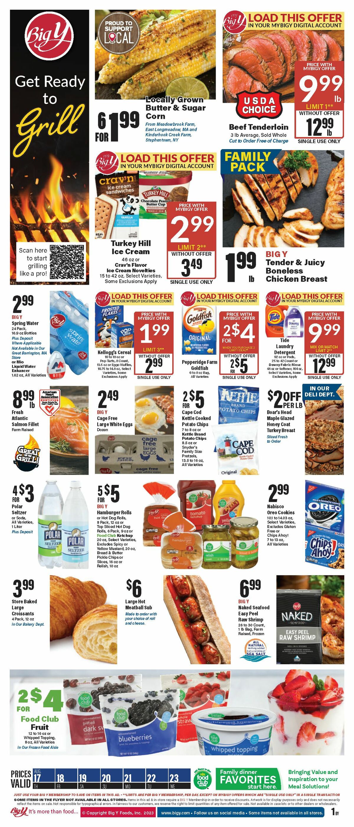 Big Y Weekly Ad from August 17