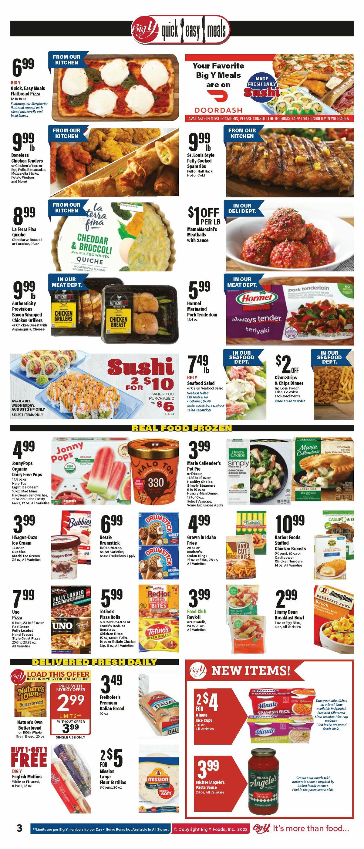 Big Y Weekly Ad from August 17
