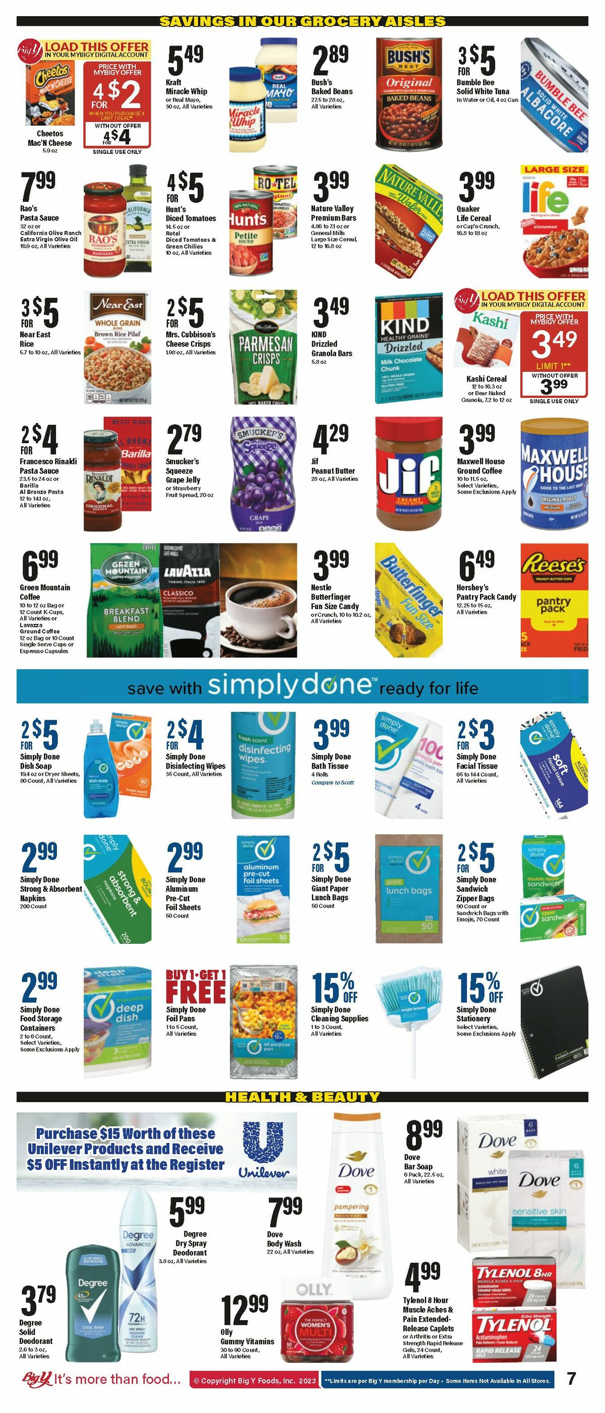 Big Y Weekly Ad from August 17