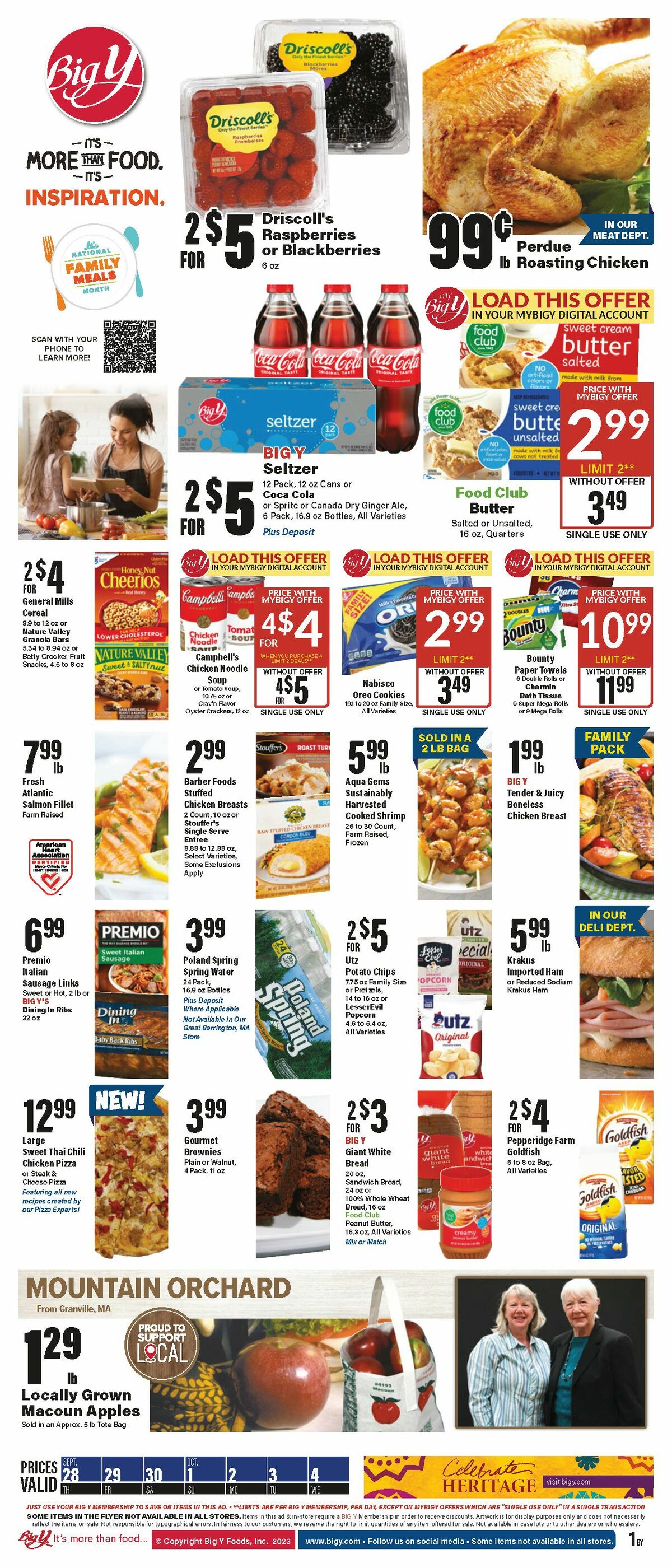 Big Y Weekly Ad from September 28