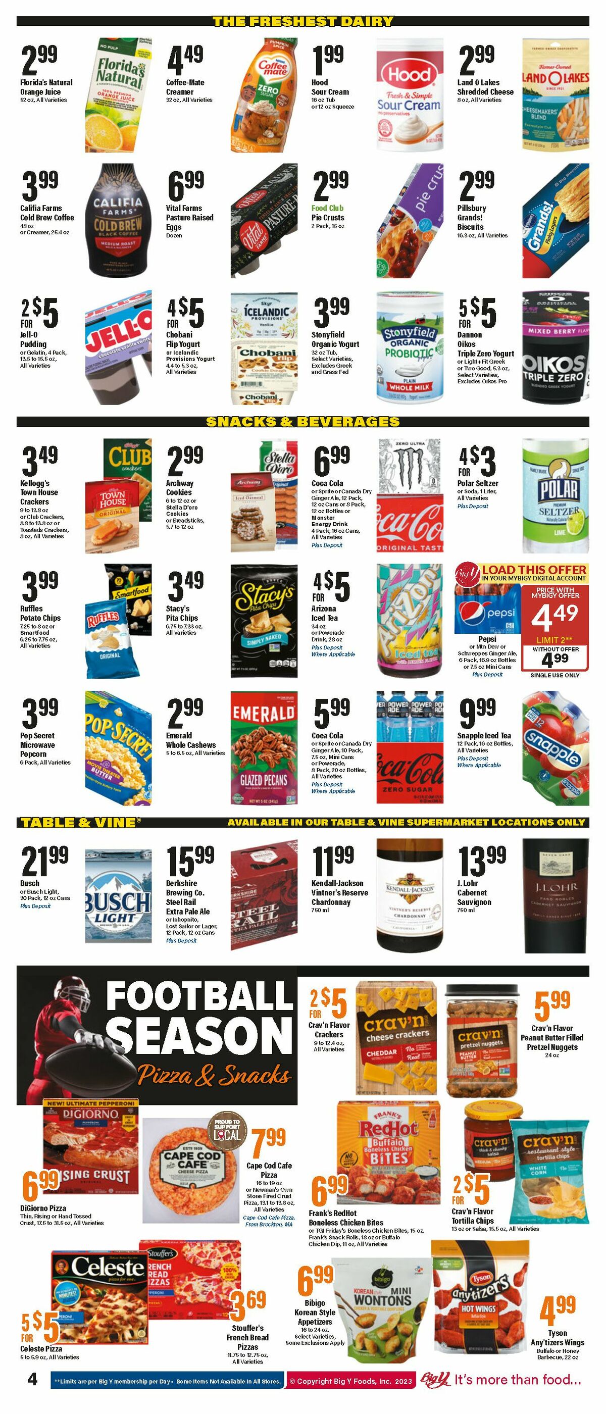 Big Y Weekly Ad from September 28