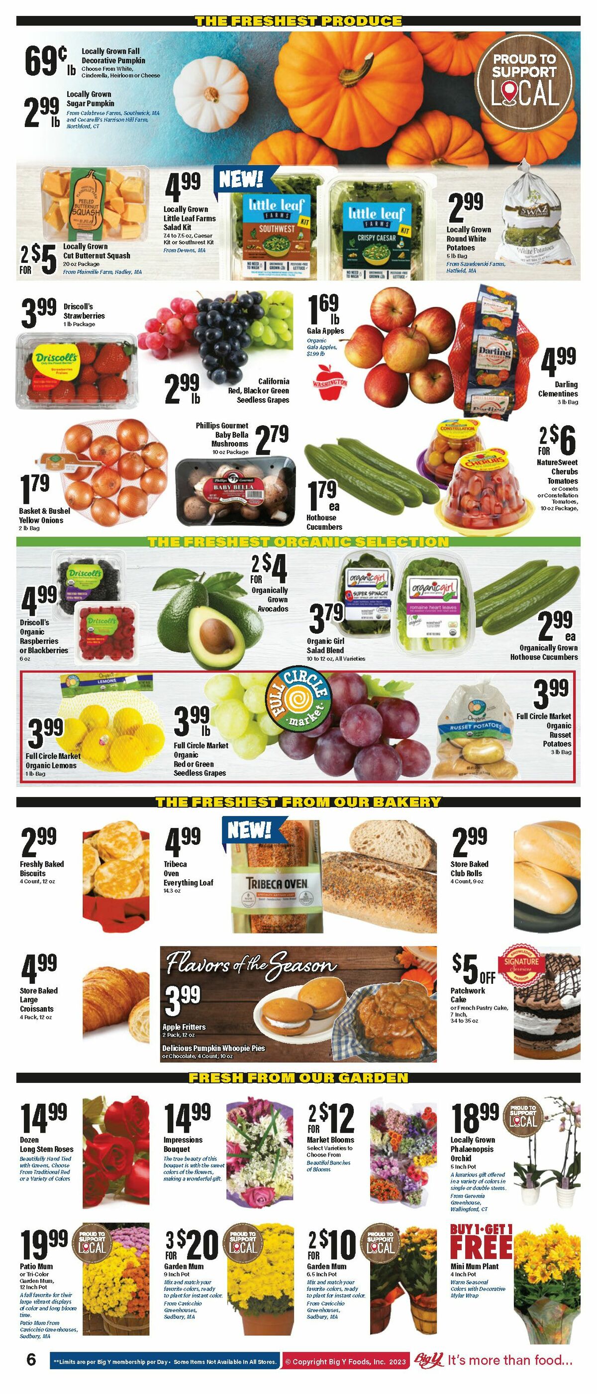 Big Y Weekly Ad from September 28