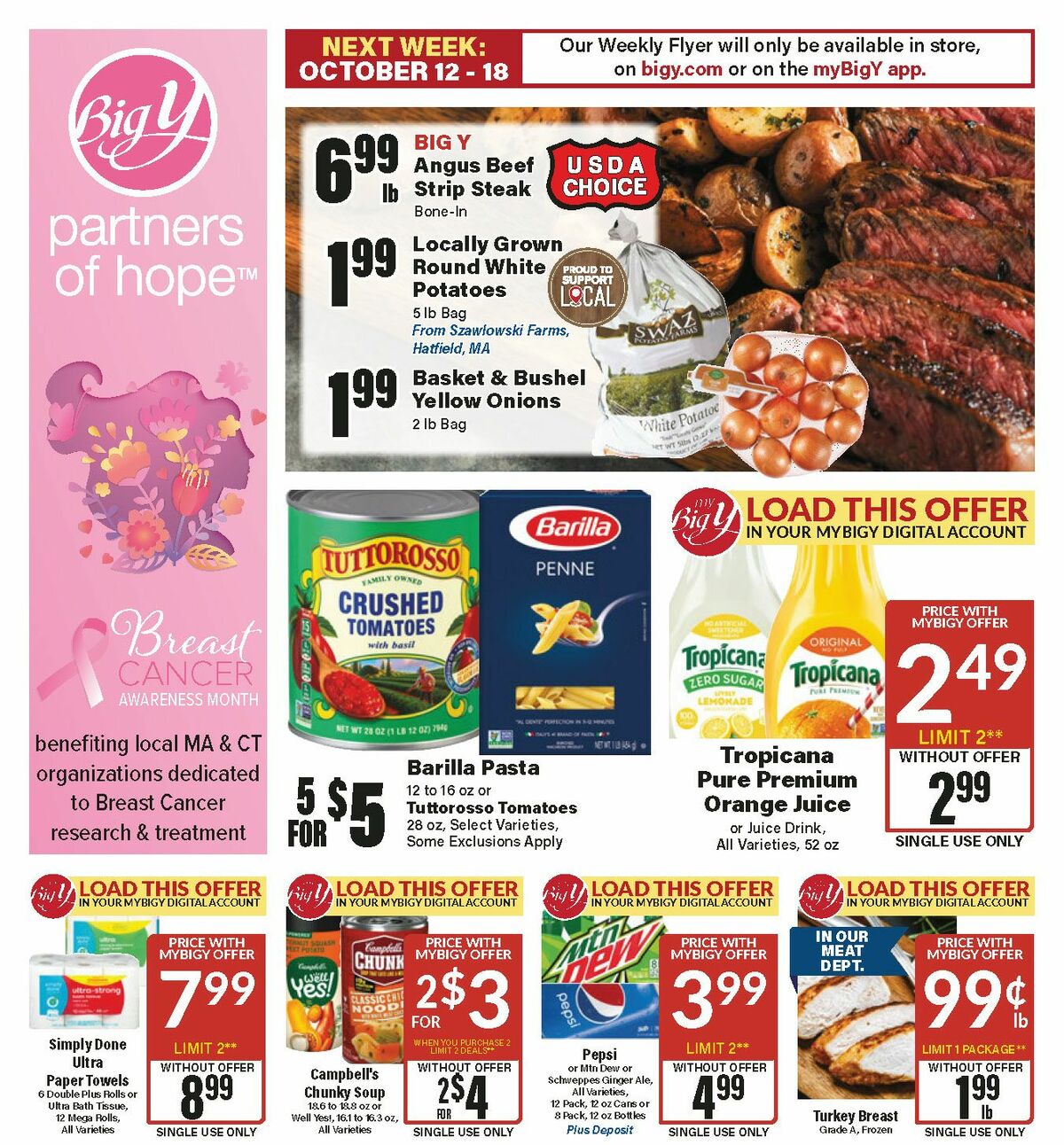 Big Y Weekly Ad from October 5