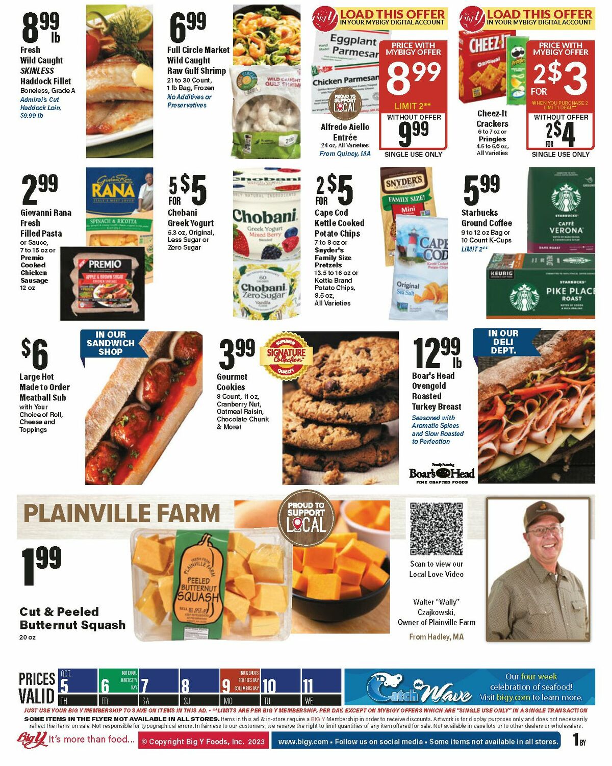 Big Y Weekly Ad from October 5