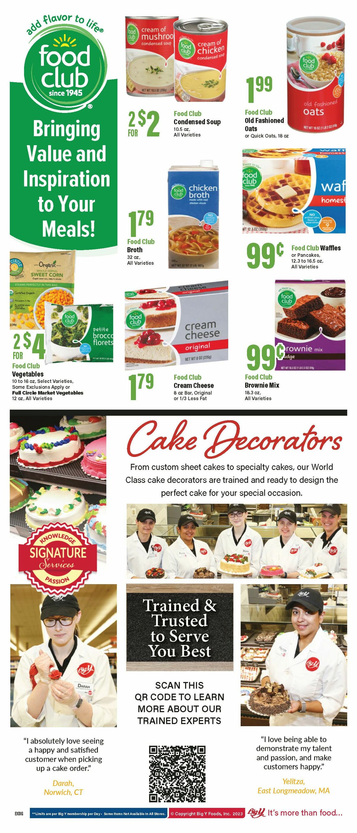 Big Y Weekly Ad from October 12