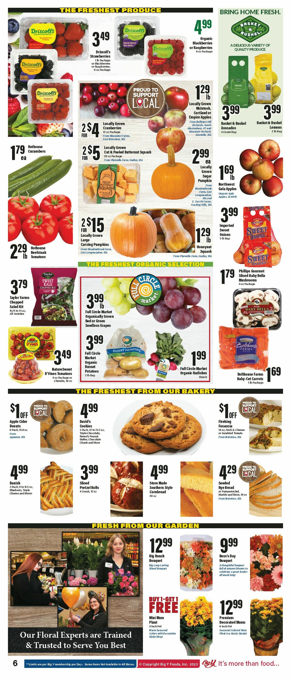 Big Y Weekly Ad from October 12