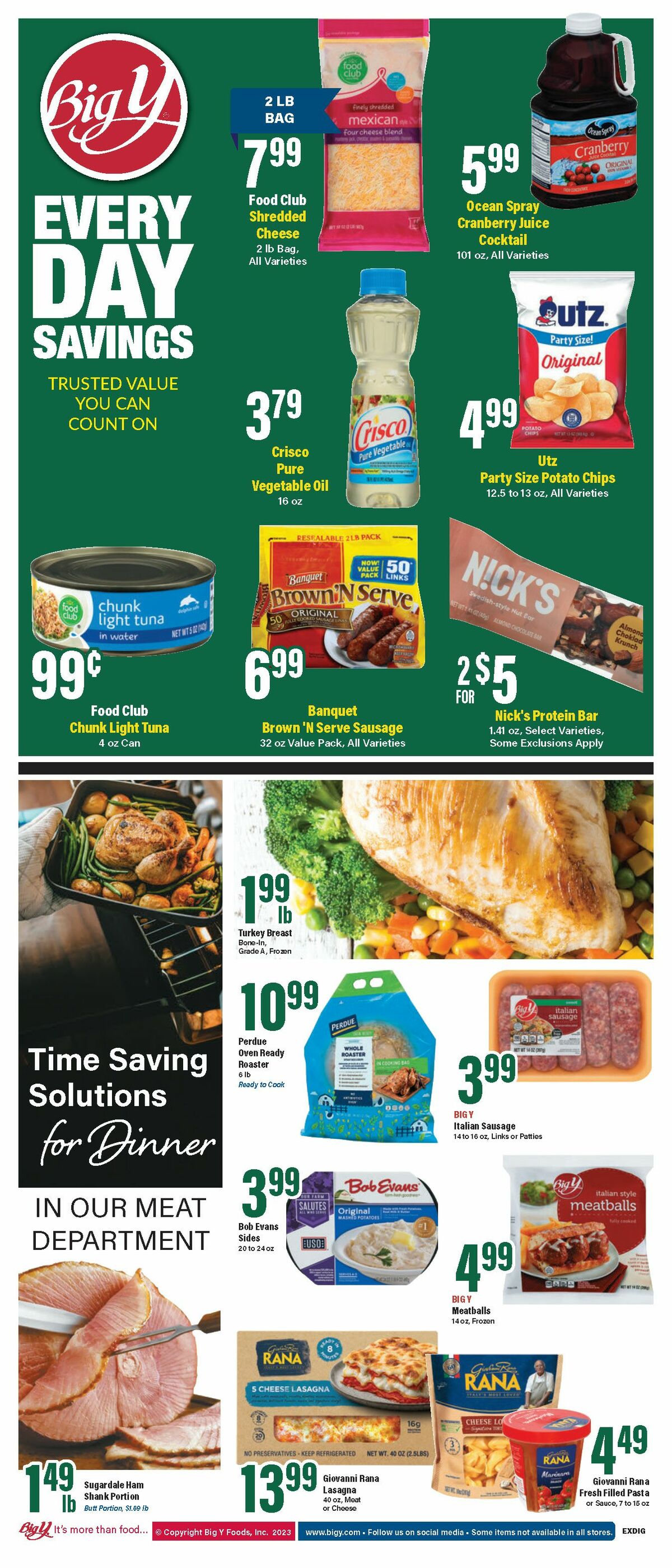 Big Y Weekly Ad from October 19