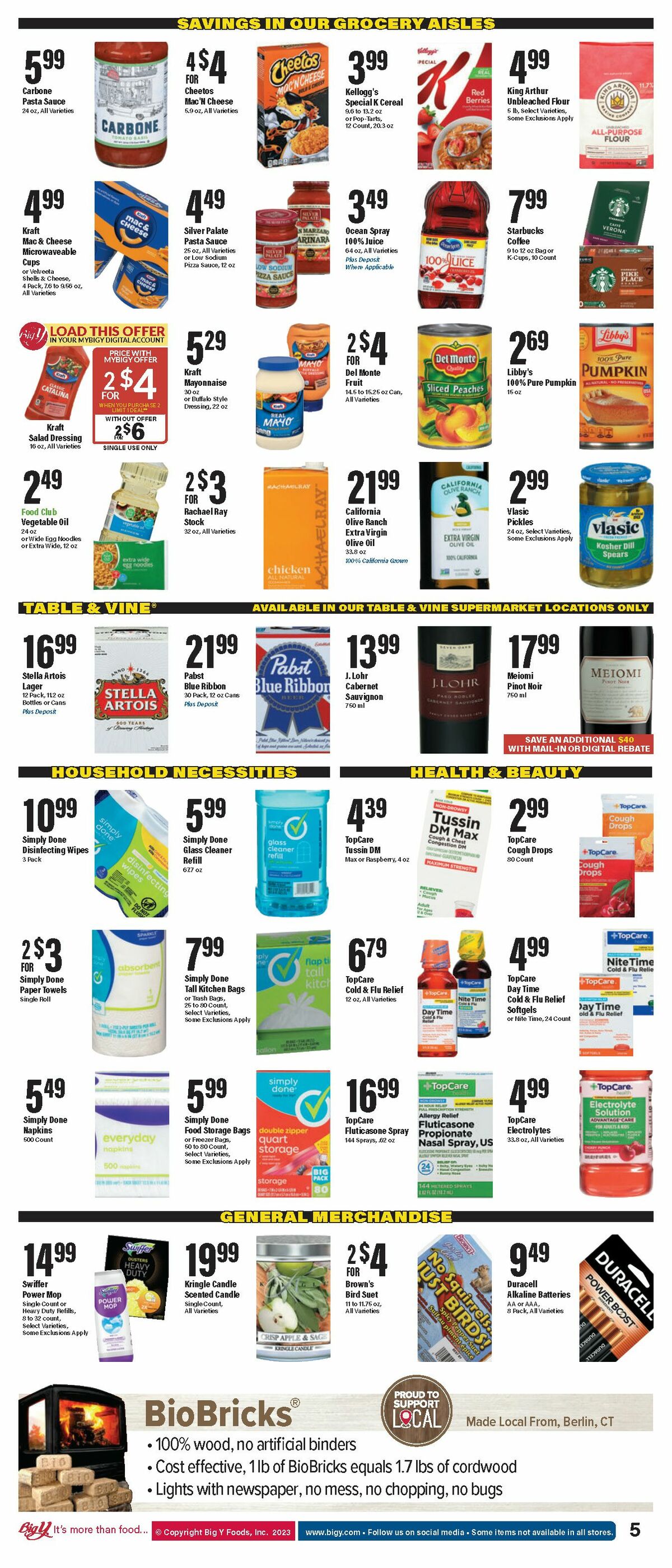 Big Y Weekly Ad from October 19