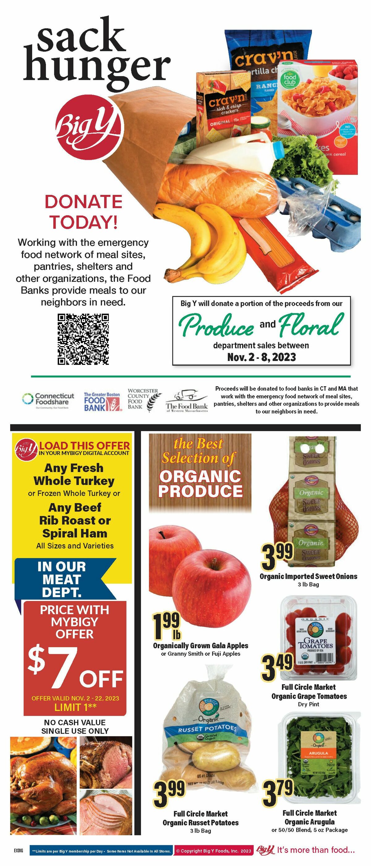 Big Y Weekly Ad from November 2