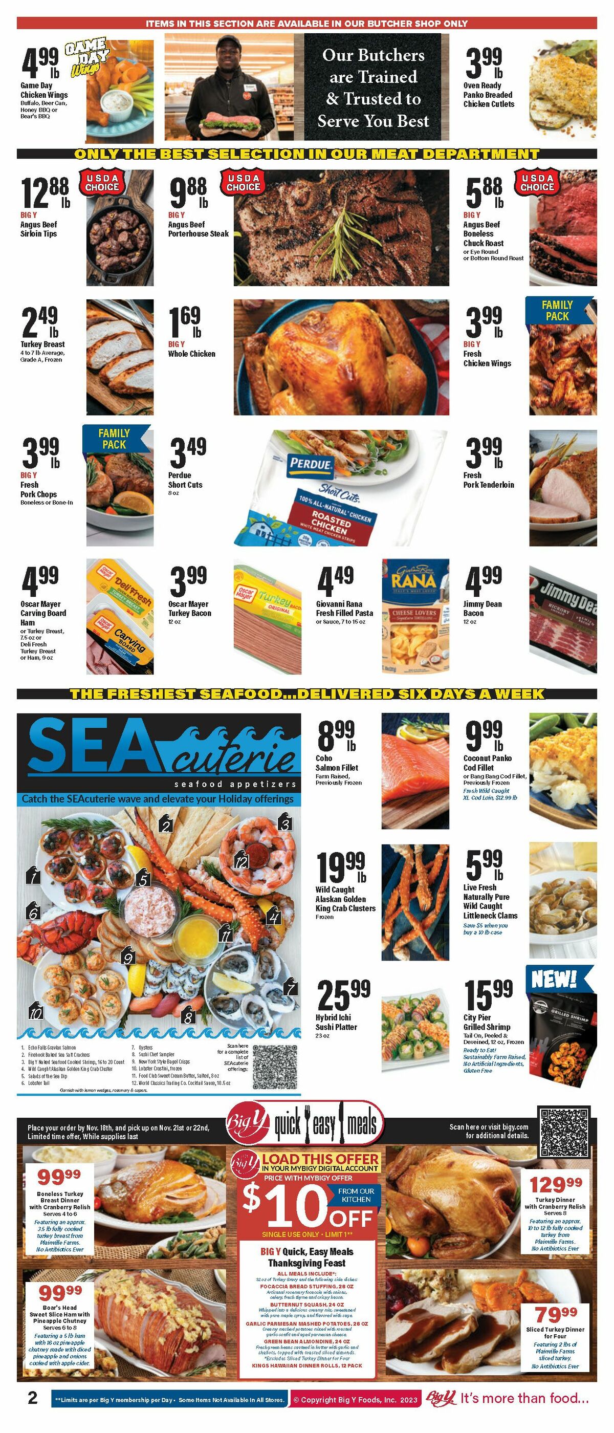 Big Y Weekly Ad from November 2