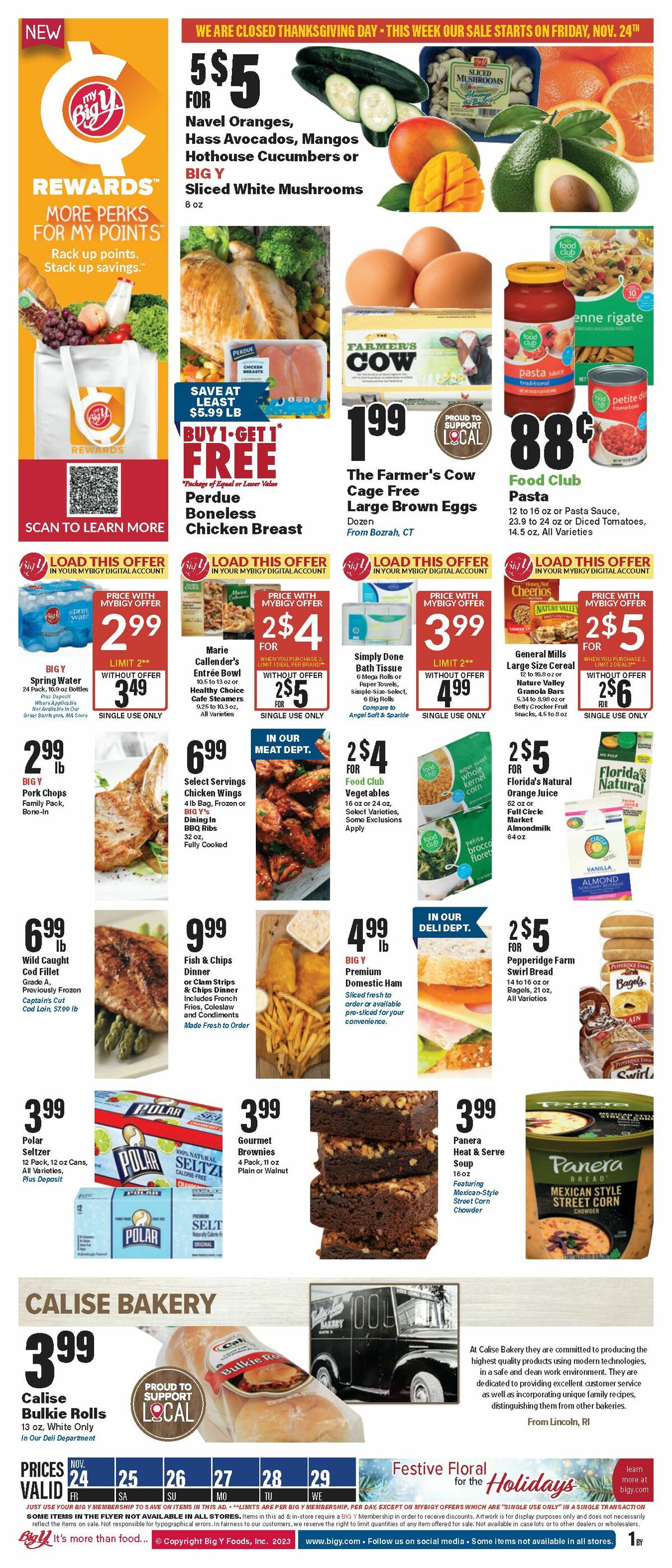 Big Y Weekly Ad from November 23