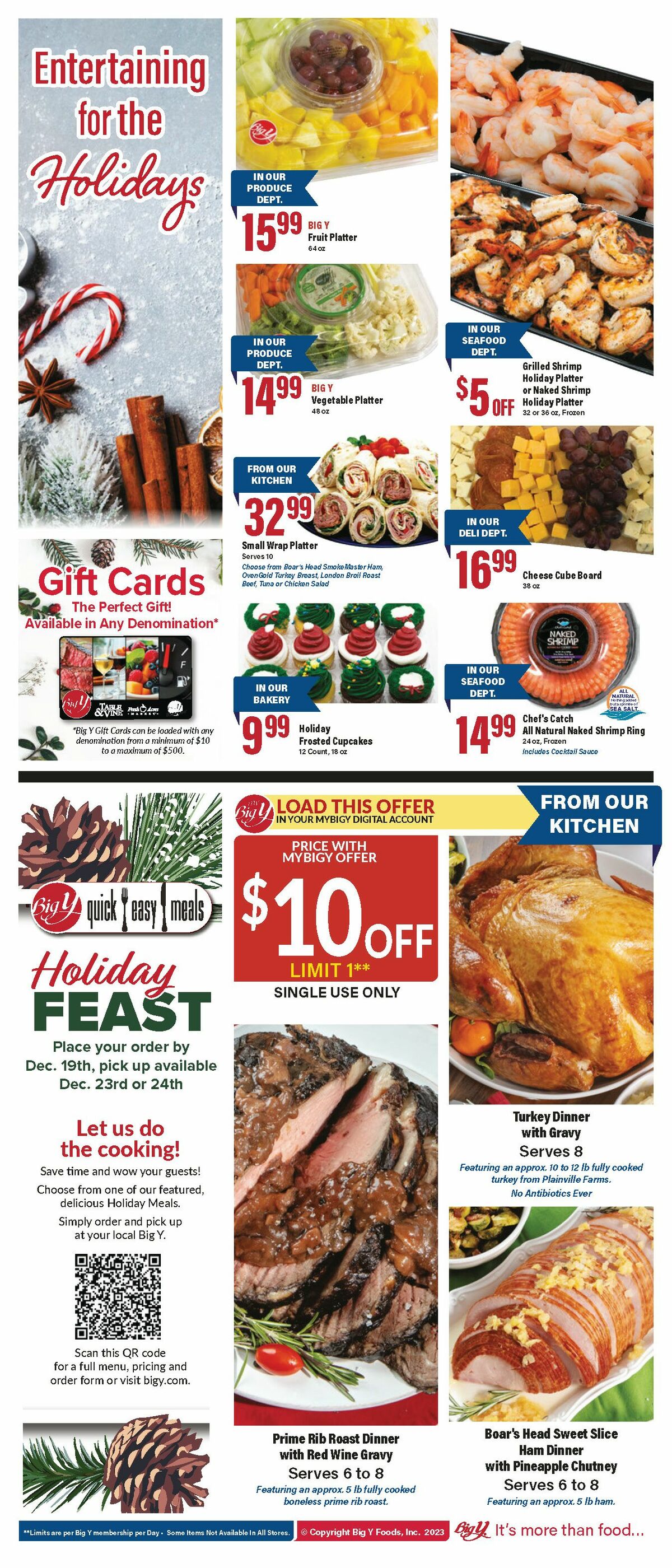 Big Y Weekly Ad from December 14