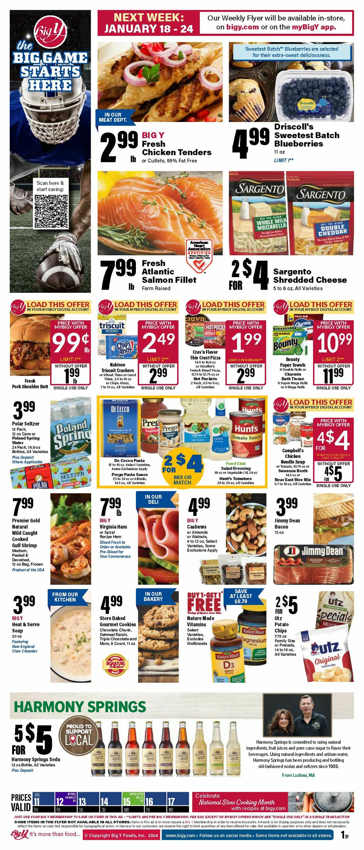 Big Y Weekly Ad from January 11