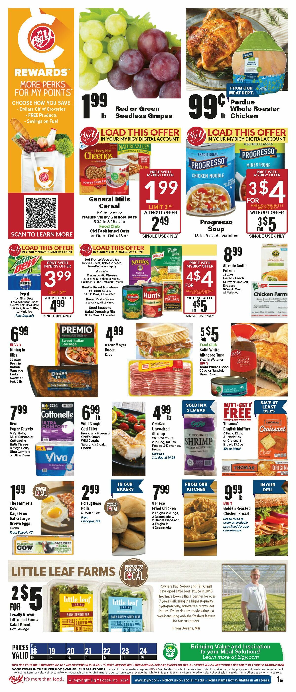 Big Y Weekly Ad from January 18