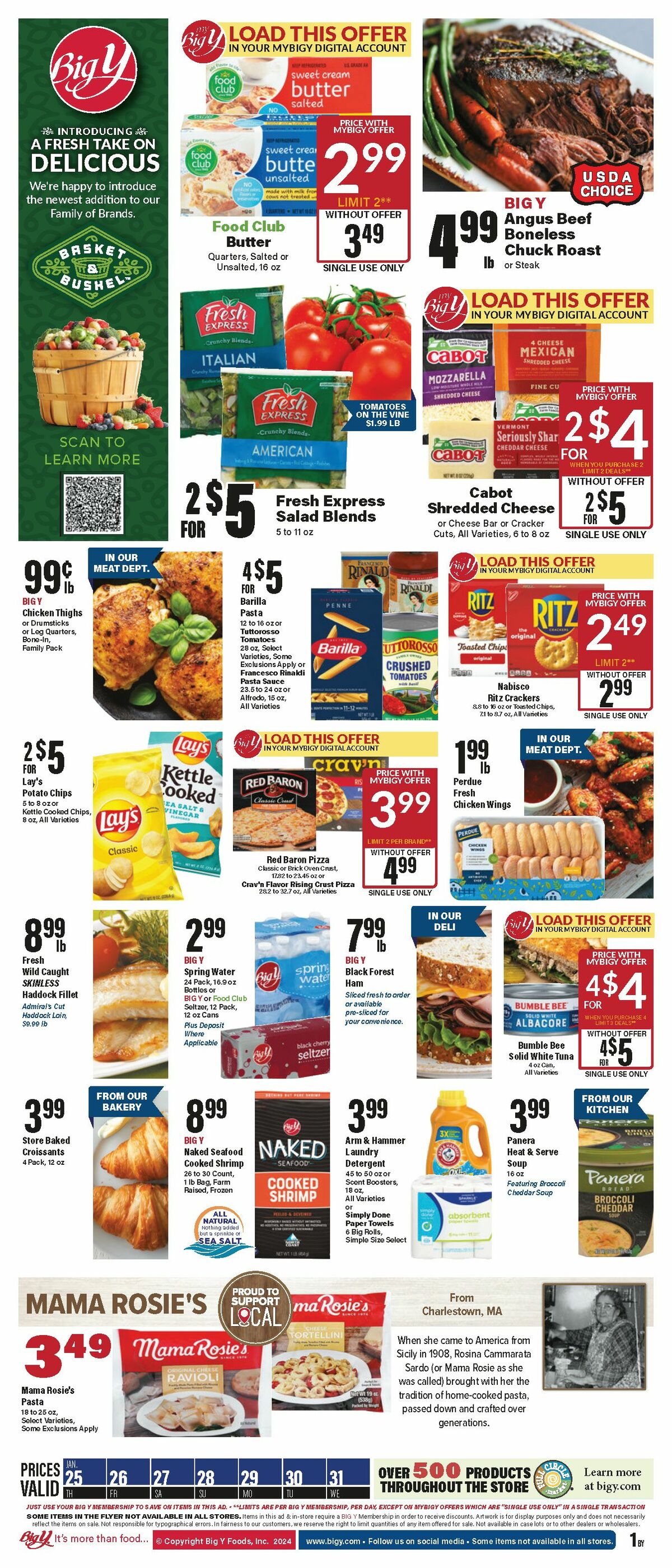 Big Y Weekly Ad from January 25