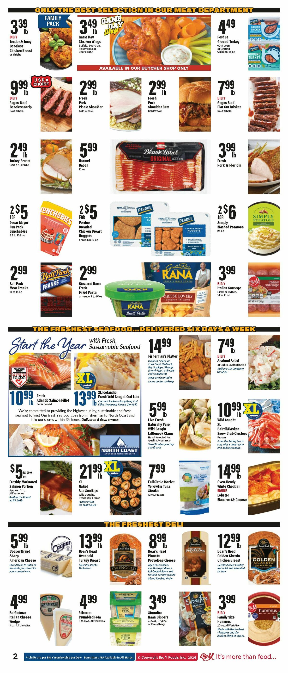 Big Y Weekly Ad from January 25