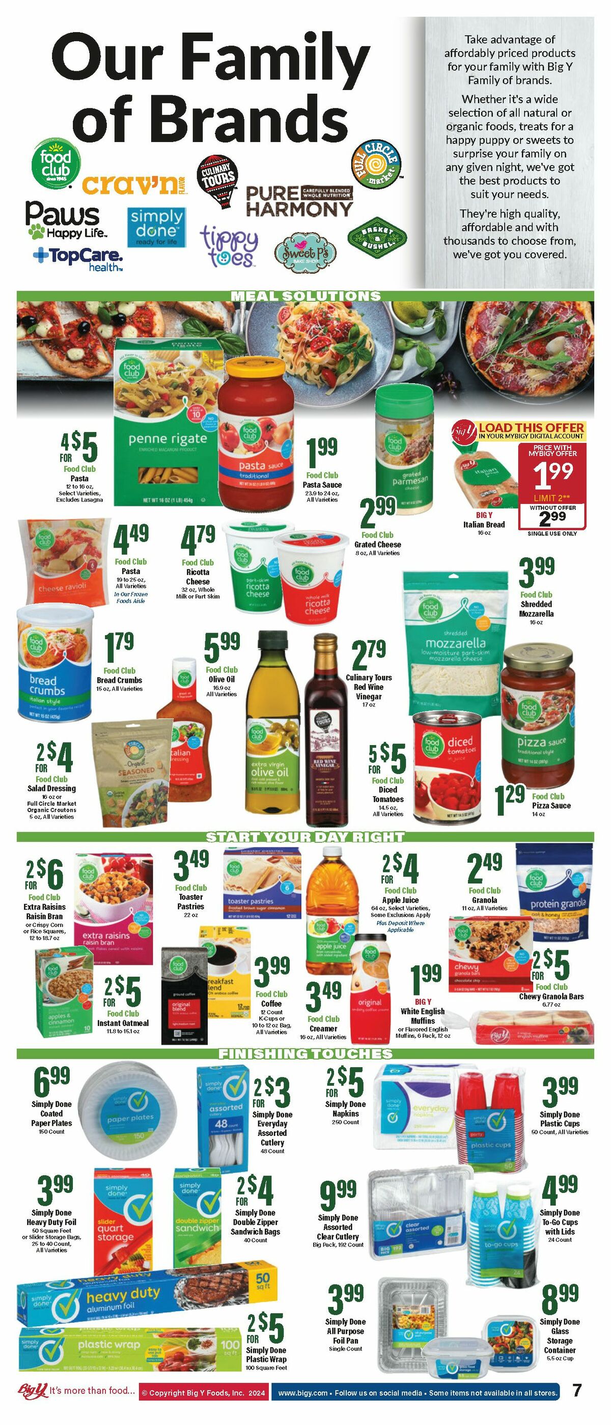 Big Y Weekly Ad from January 25