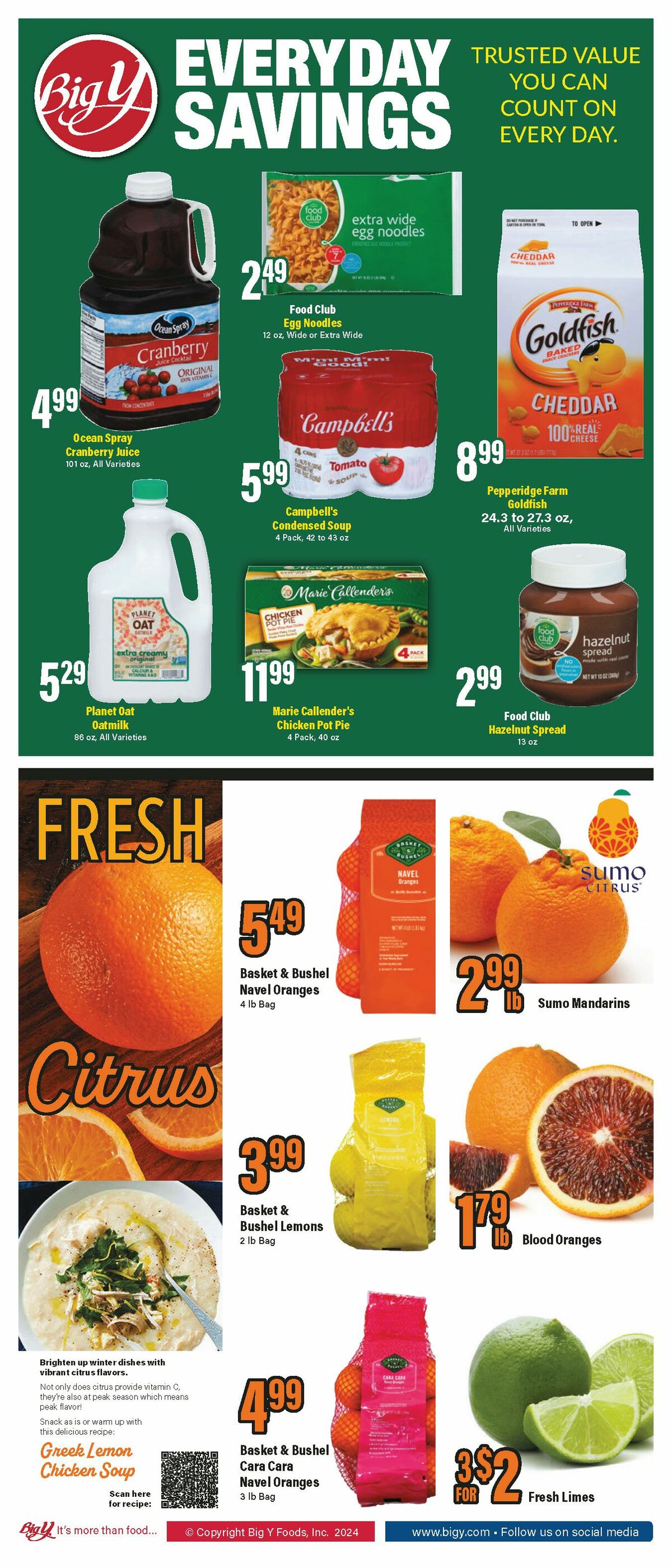 Big Y Weekly Ad from February 1